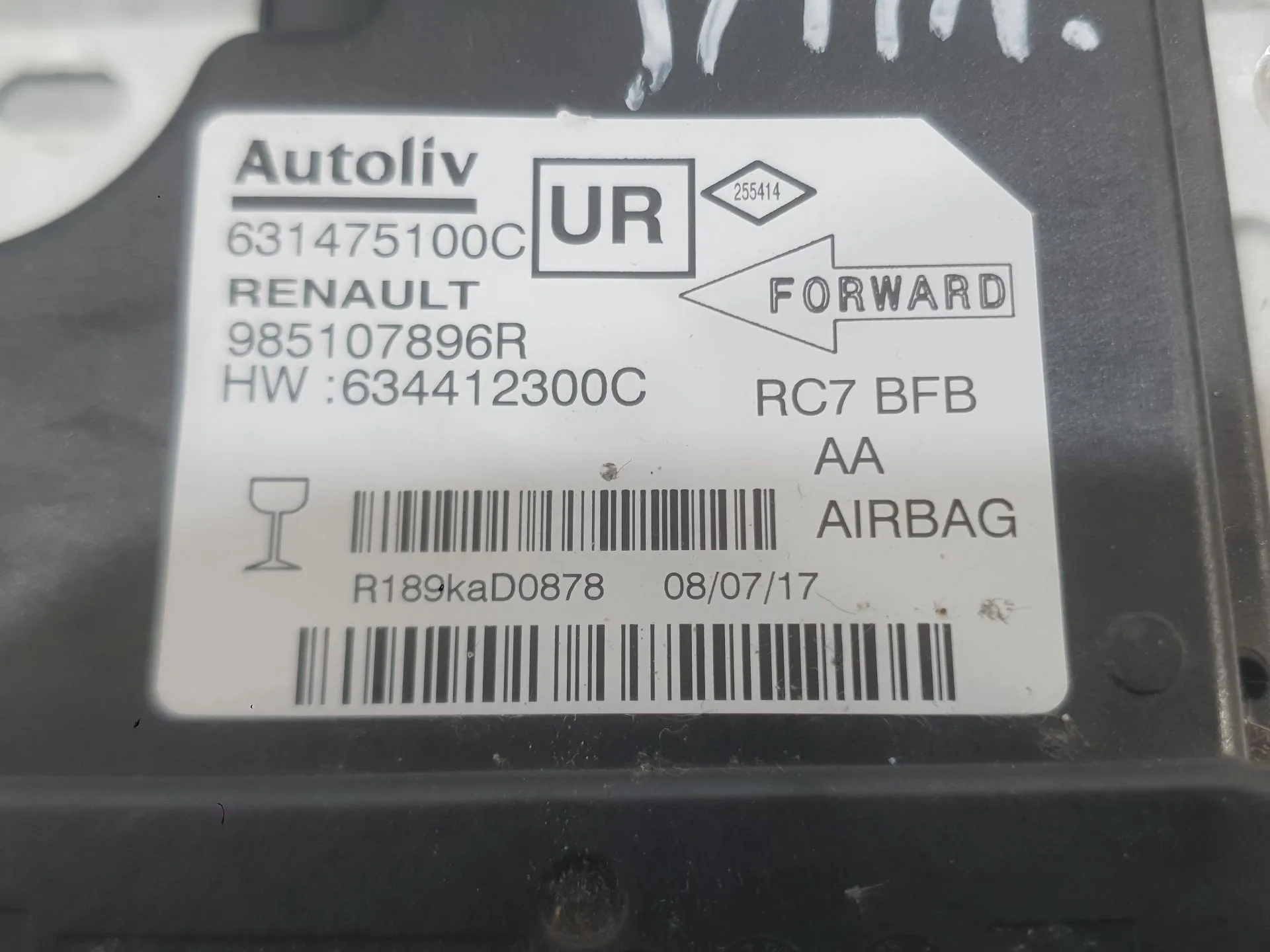 Kit Airbag para Renault Megane Iv Hatchback (B9A/M/N_)