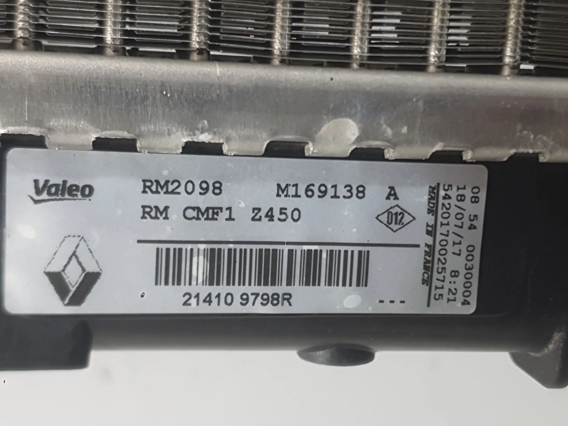 Radiador Agua para Renault Megane Iv Hatchback (B9A/M/N_)
