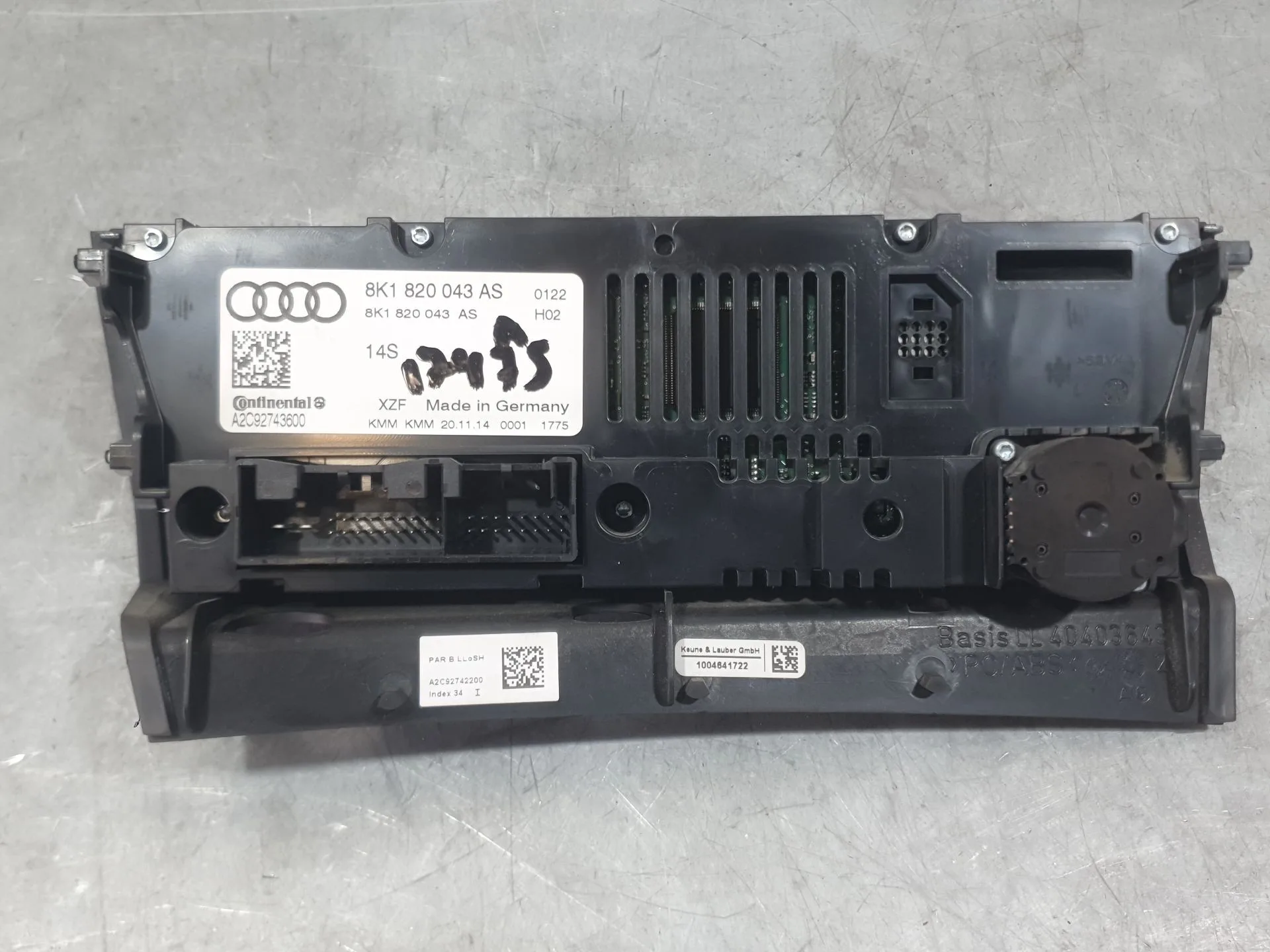 Mando Climatizador para Audi A5 Sportback (8Ta)