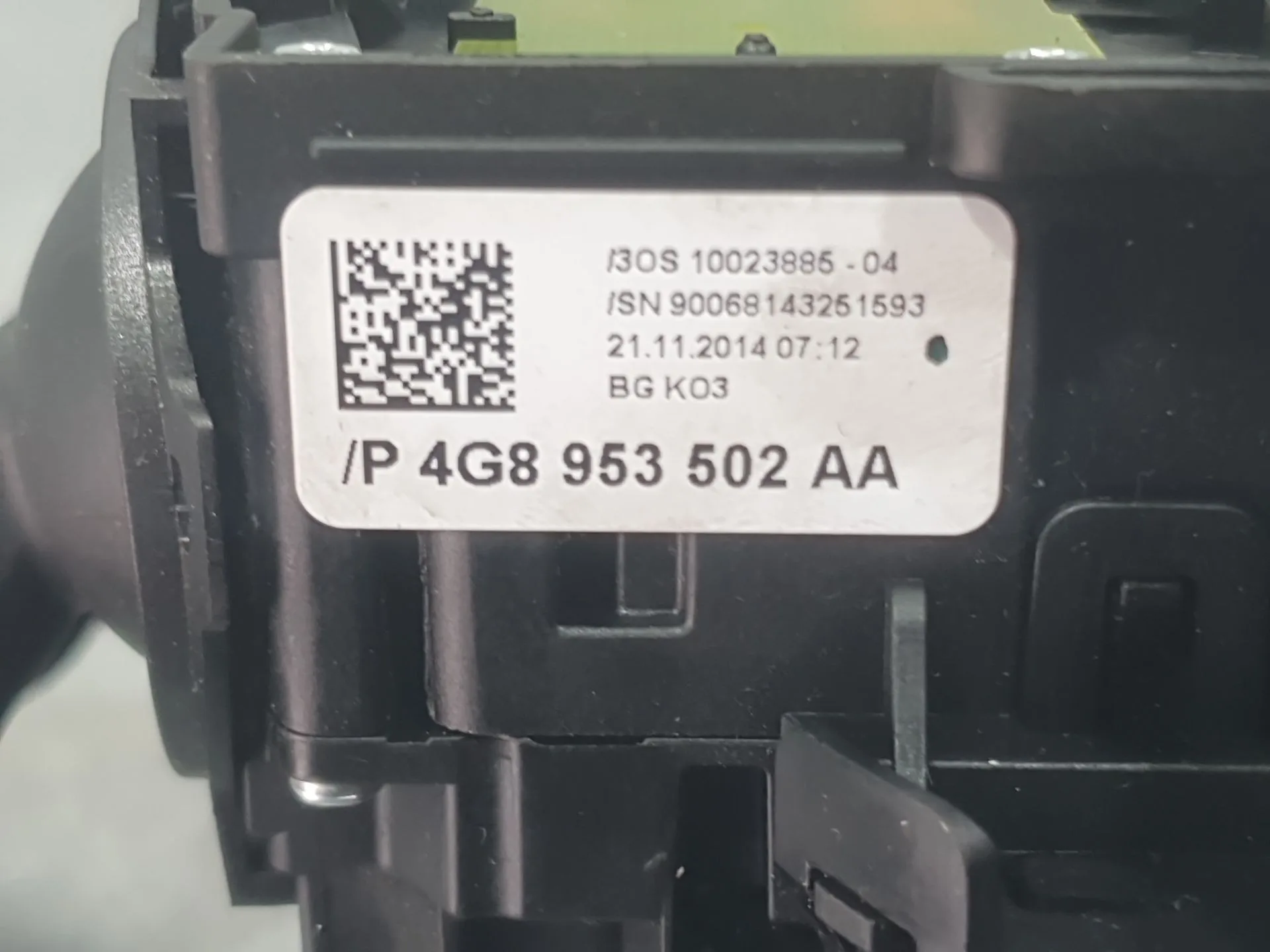 Mando Luces Y Limpia para Audi A5 Sportback (8Ta)