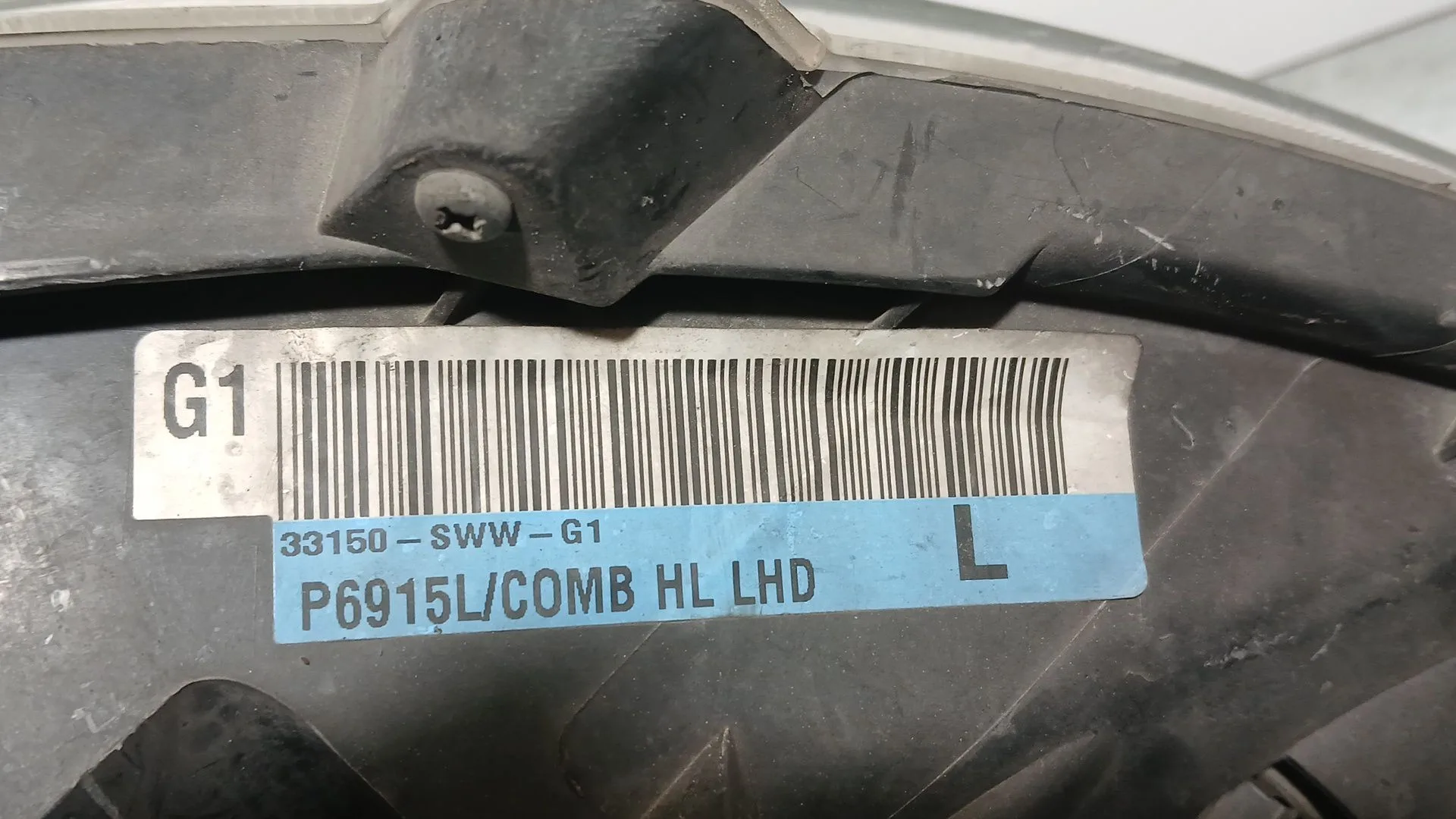Faro Izquierdo para Honda Cr-V Iii (Re_)