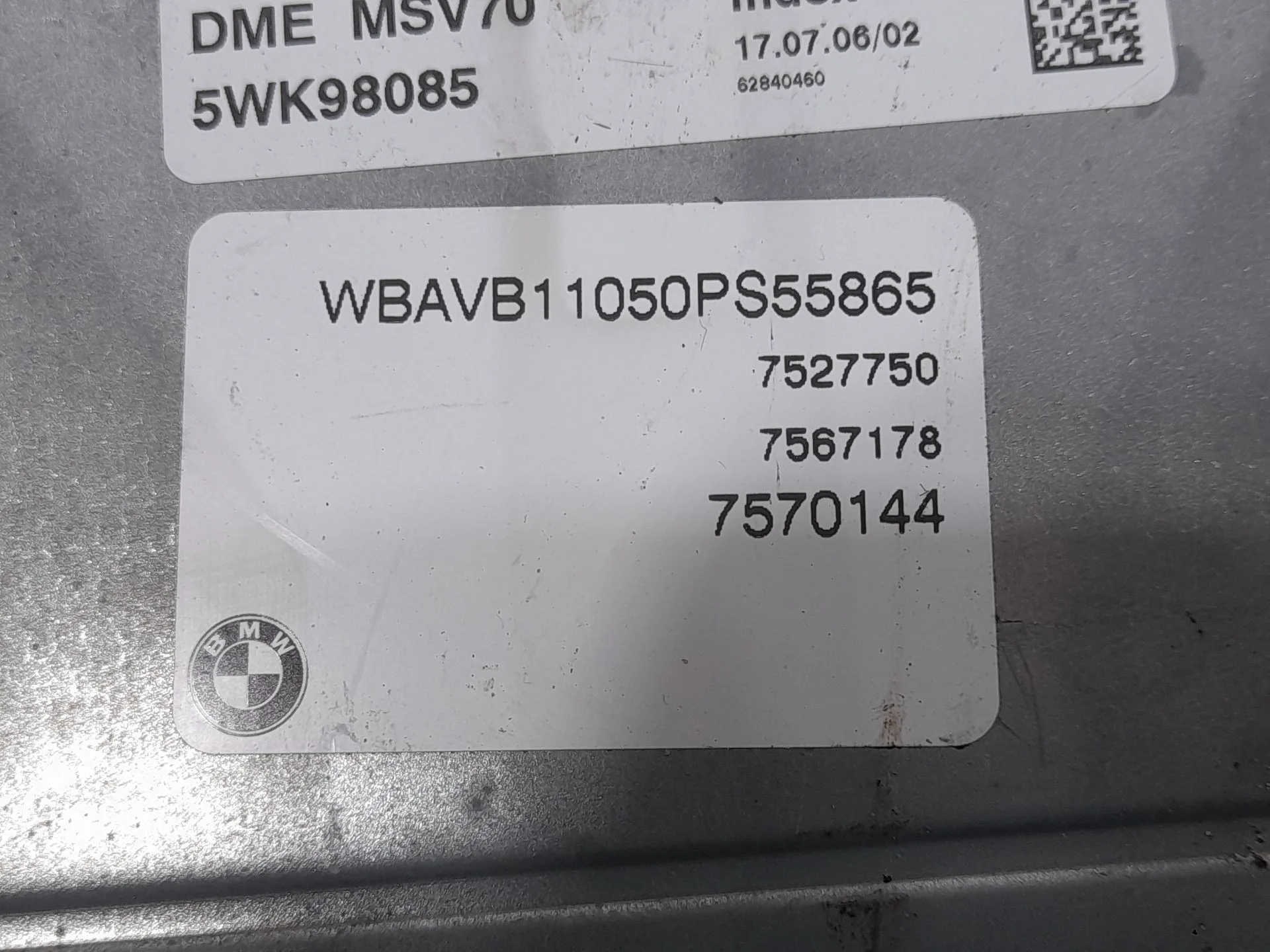Centralita Motor Uce para Bmw 3 (E90)
