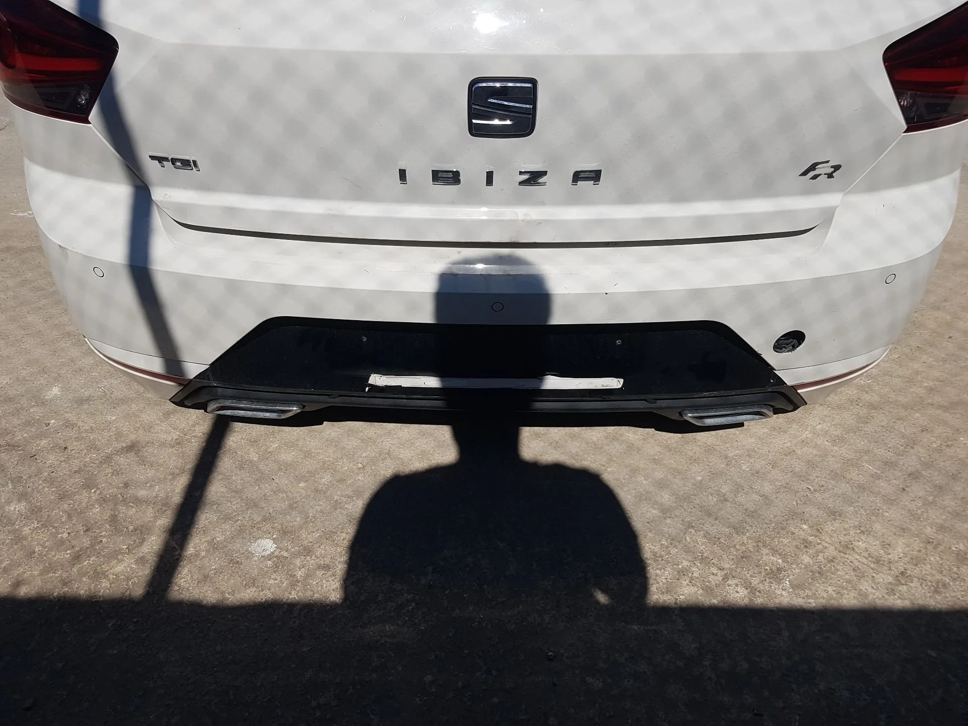 Paragolpes Trasero para Seat Ibiza V (Kj1, Kjg)