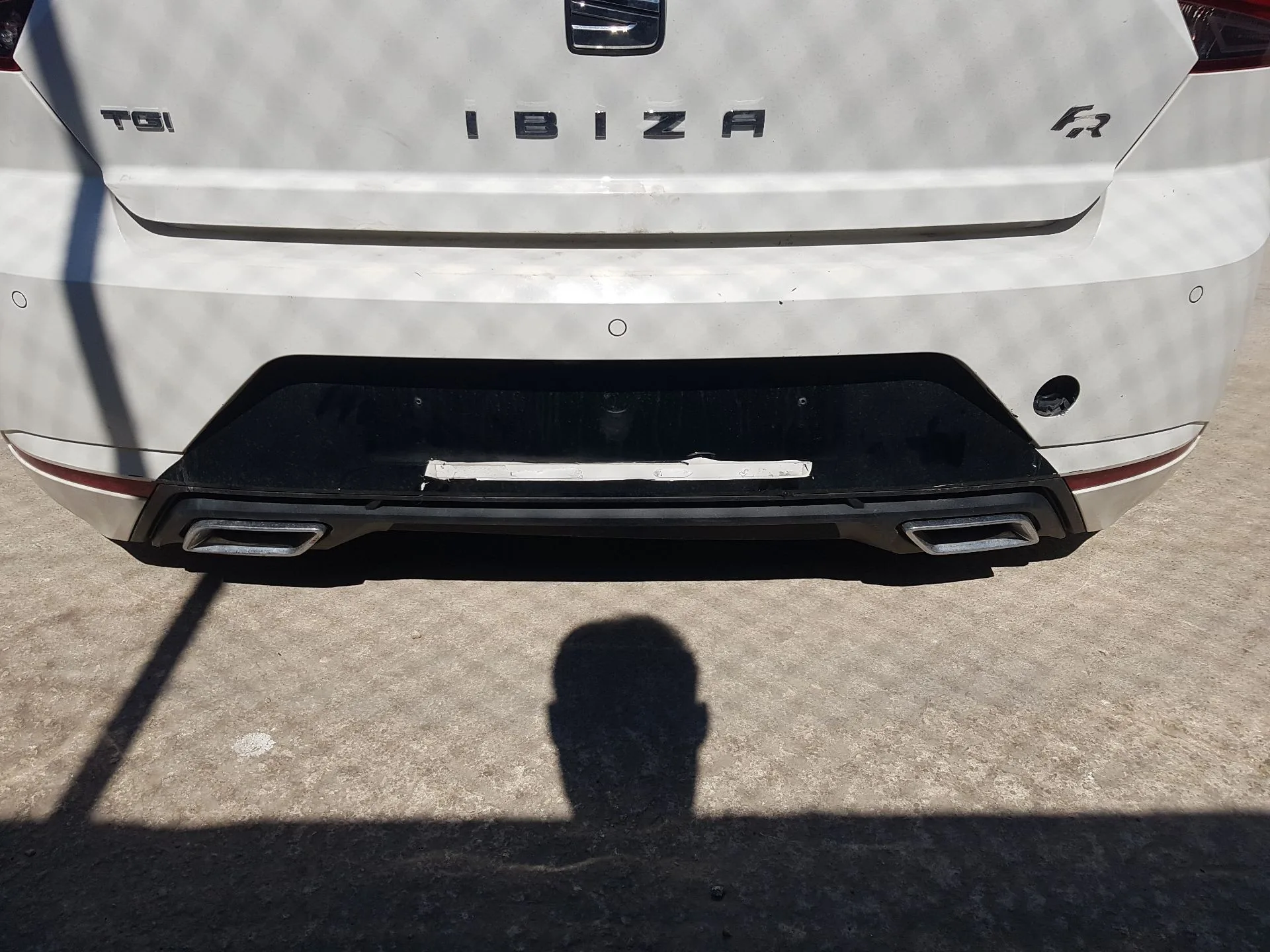 Paragolpes Trasero para Seat Ibiza V (Kj1, Kjg)