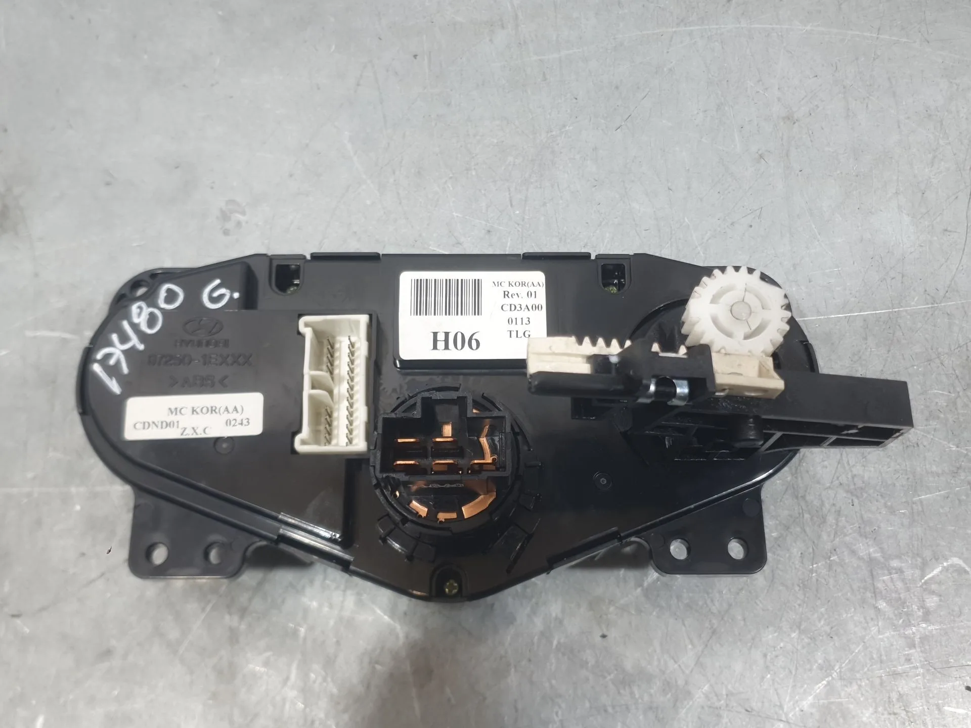 Mando Calefaccion / Aire Acondicionado para Hyundai Accent Iii (Mc)
