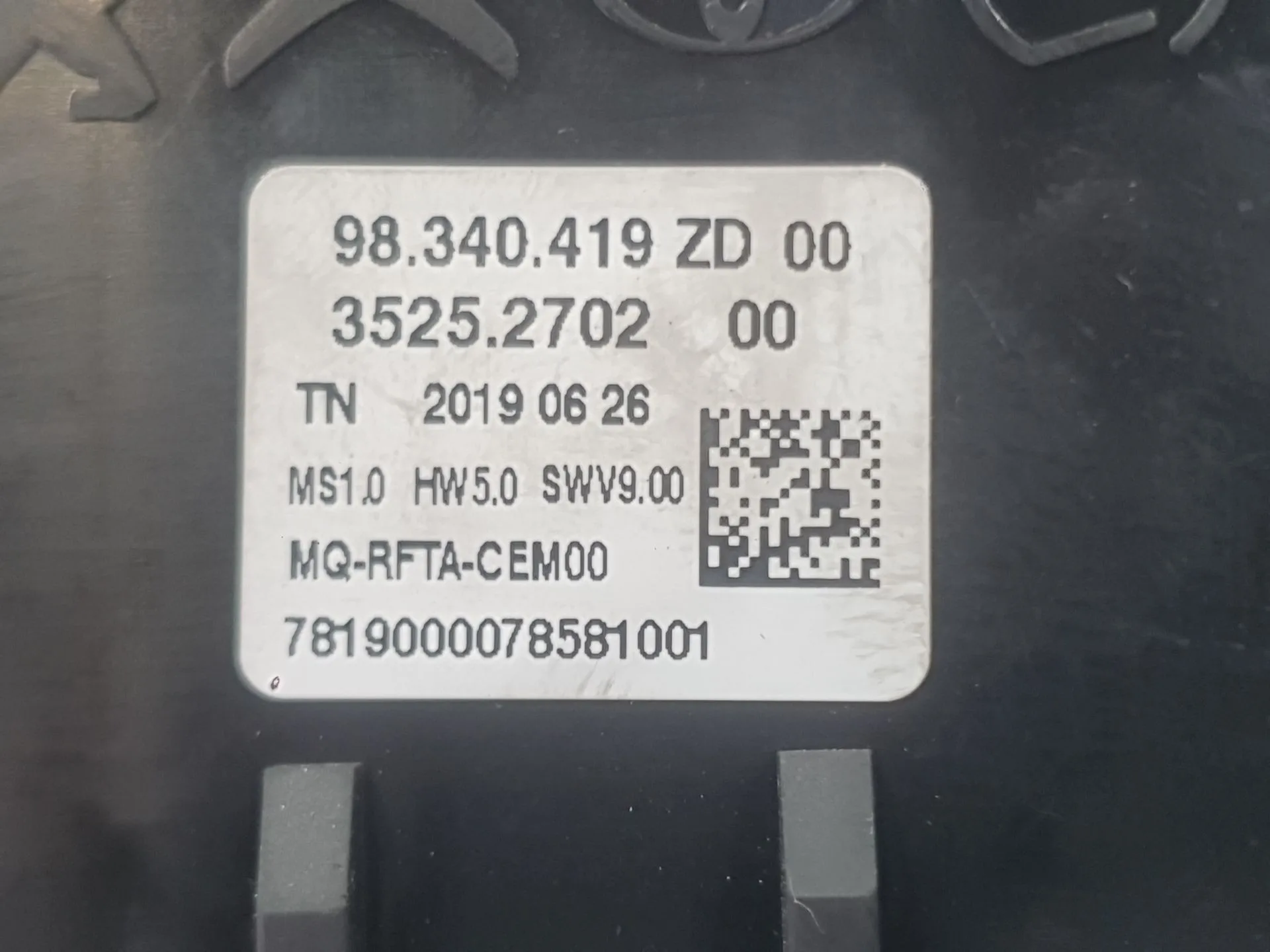 Mando Climatizador para Citroën Berlingo (Er_, Ec_)