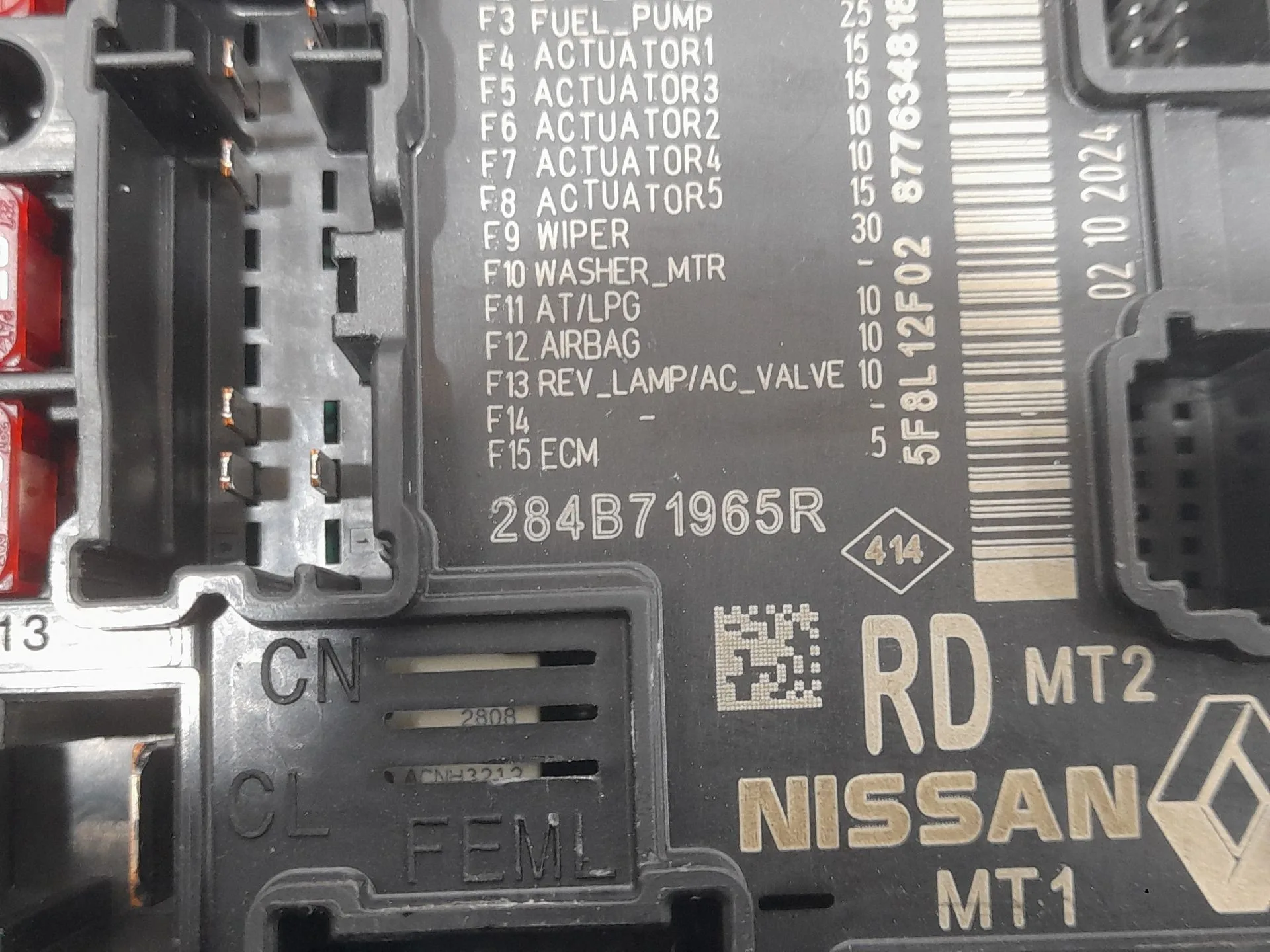 Caja Reles / Fusibles para Dacia Sandero Iii