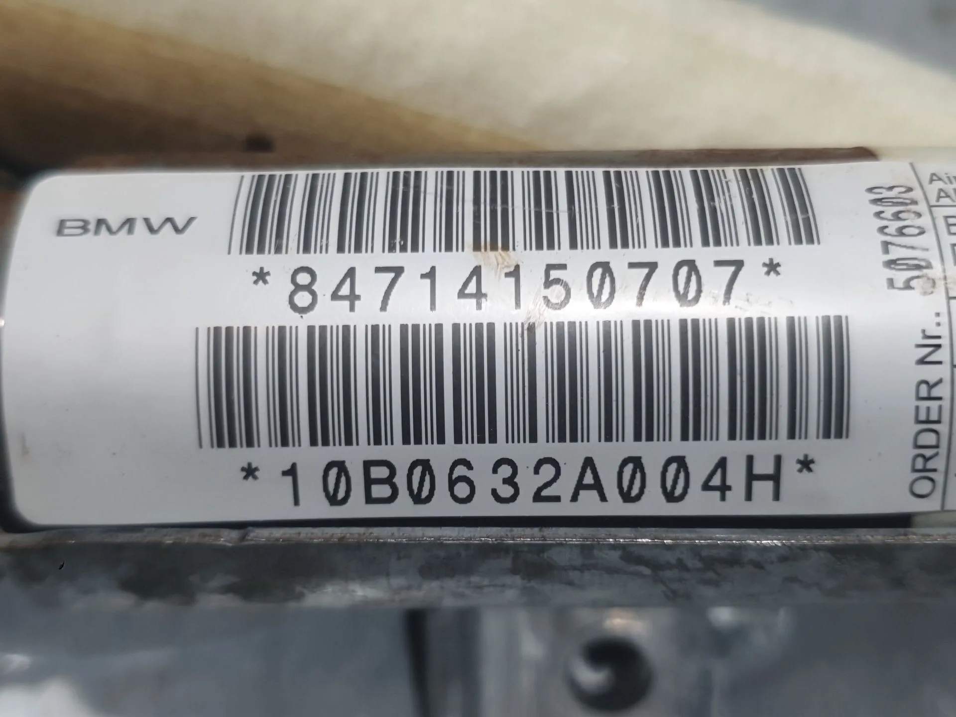Airbag Cortina Delantero Izquierdo para Bmw X5 (E70)