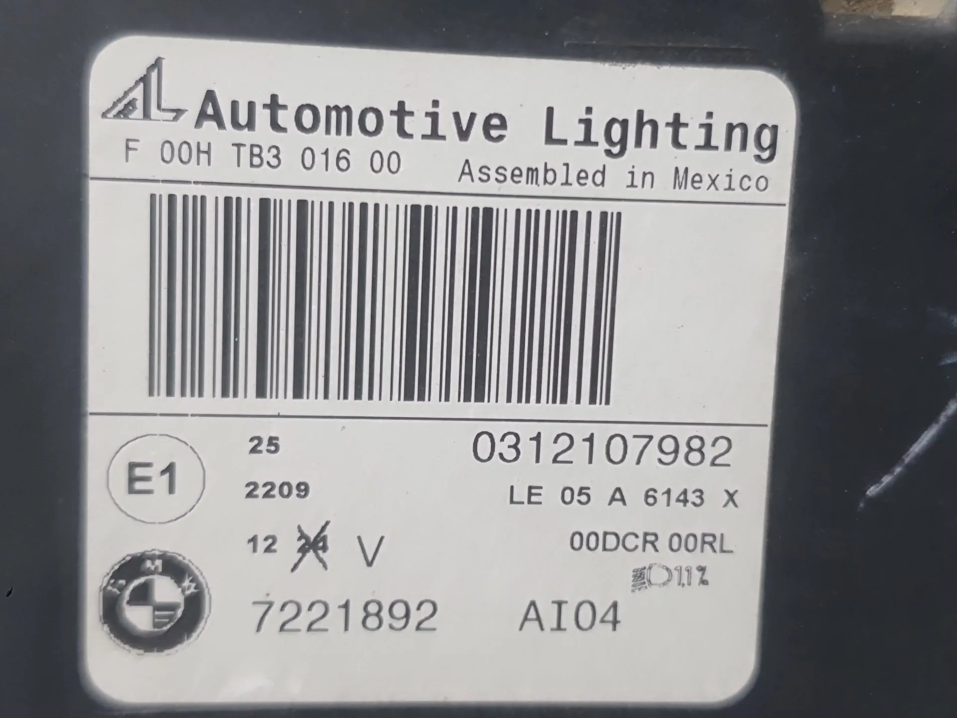 Faro Derecho para Bmw X5 (E70)