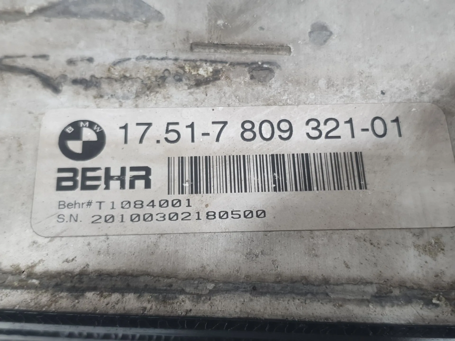 Intercooler para Bmw X5 (E70)