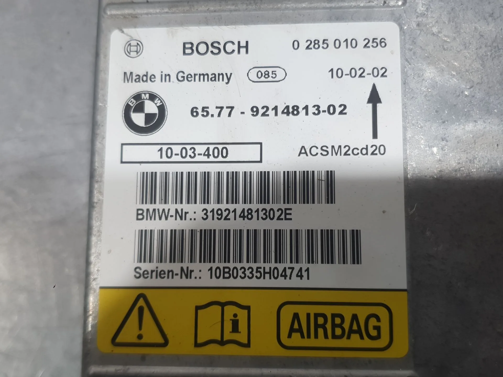 Kit Airbag para Bmw X5 (E70)