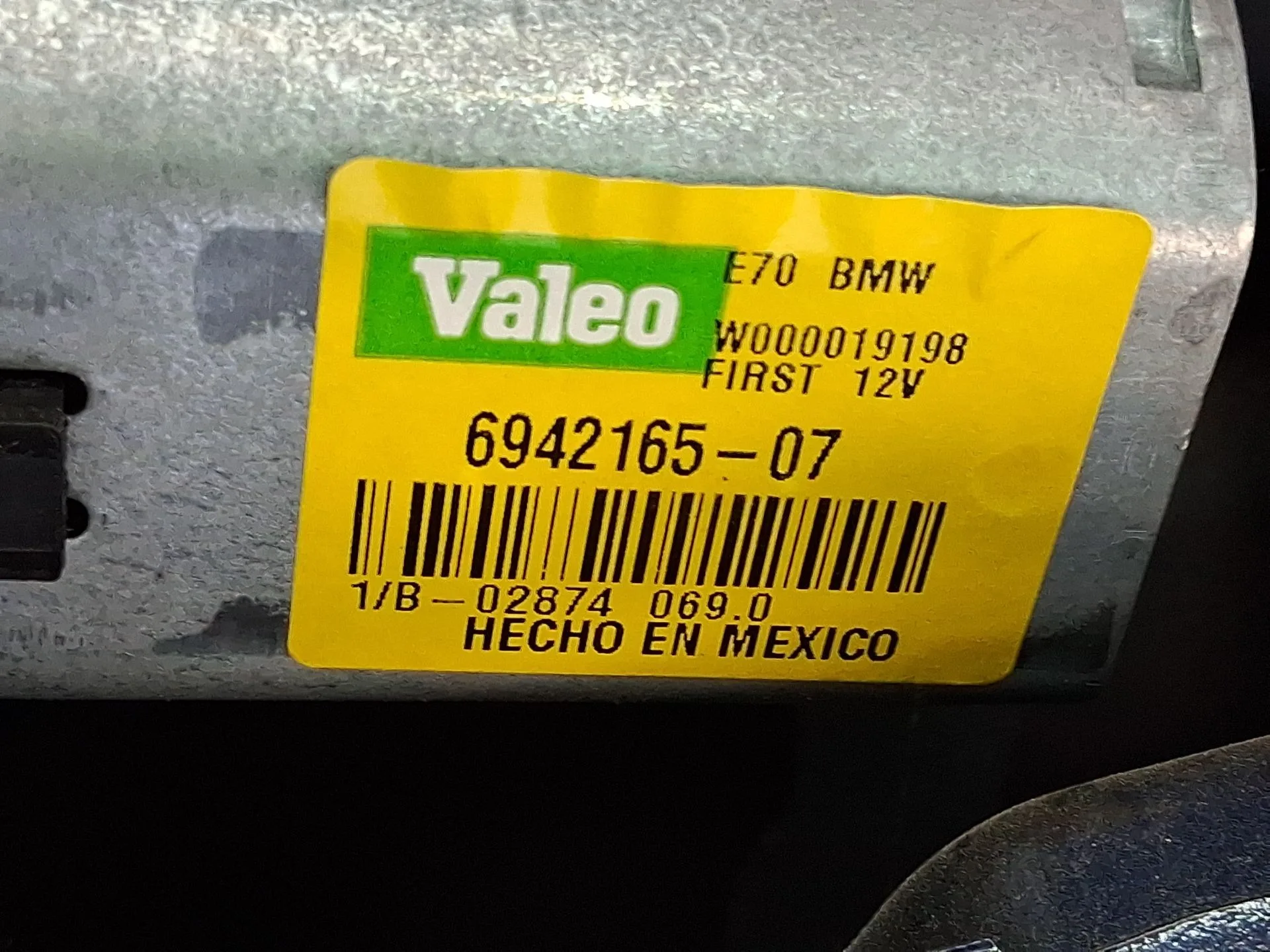 Motor Limpia Trasero para Bmw X5 (E70)