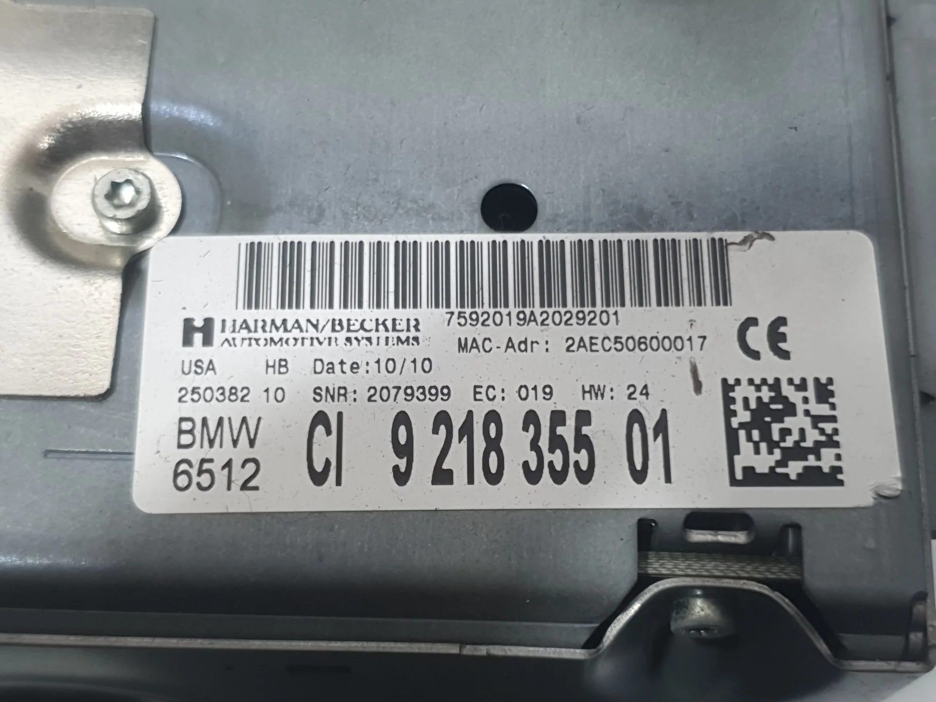 Sistema Audio / Radio Cd para Bmw X5 (E70)