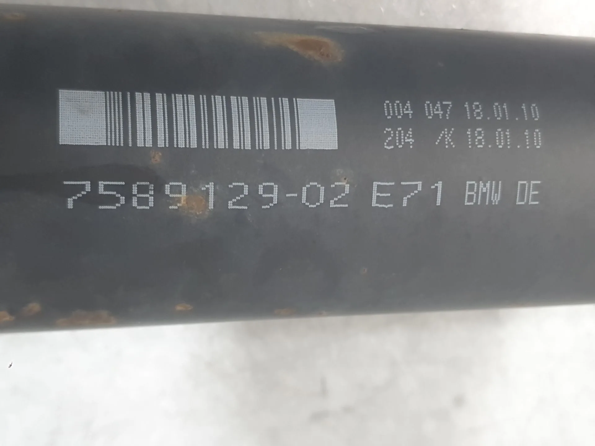 Transmision Central para Bmw X5 (E70)