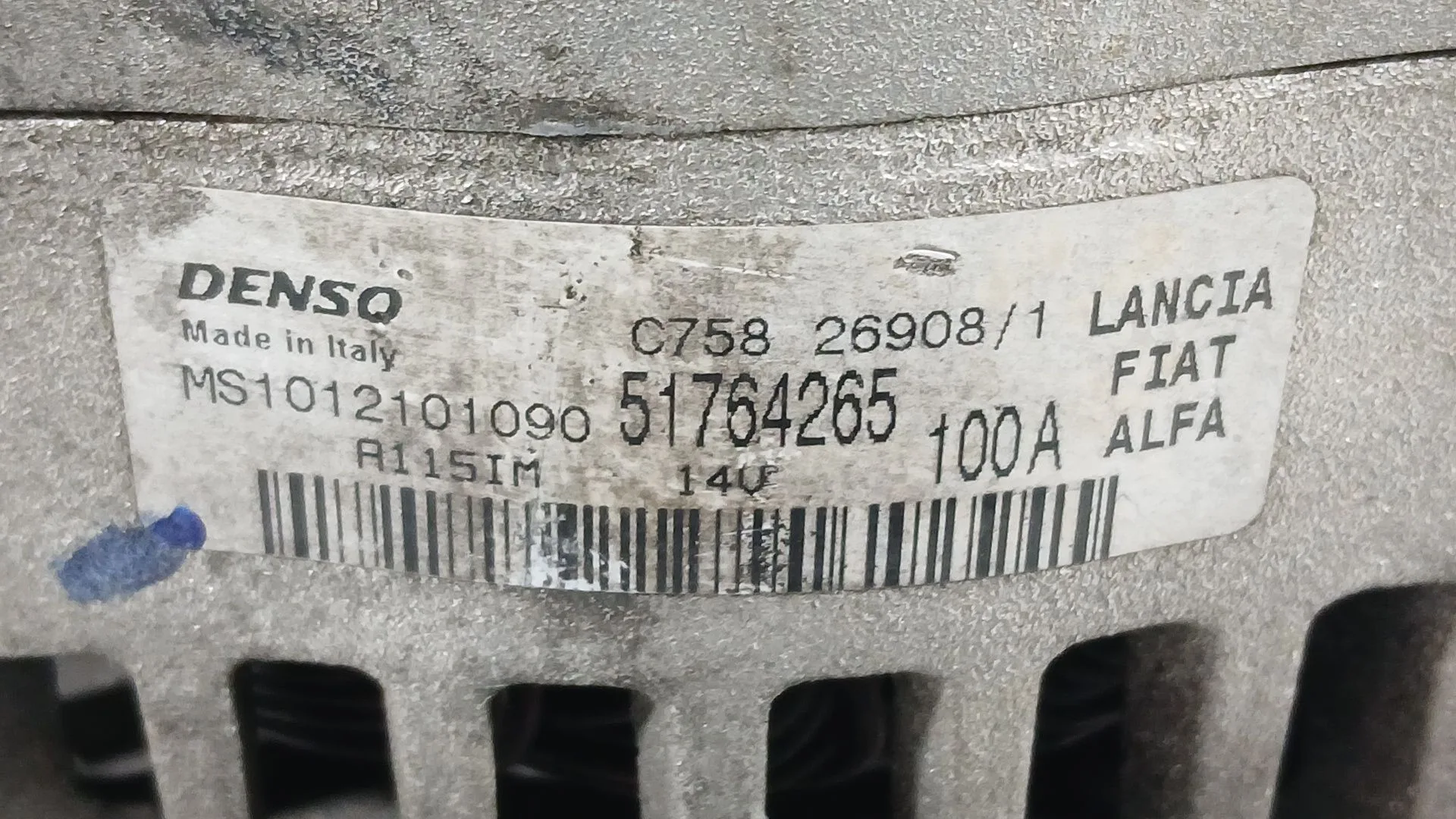 Alternador para Fiat Croma (194_)