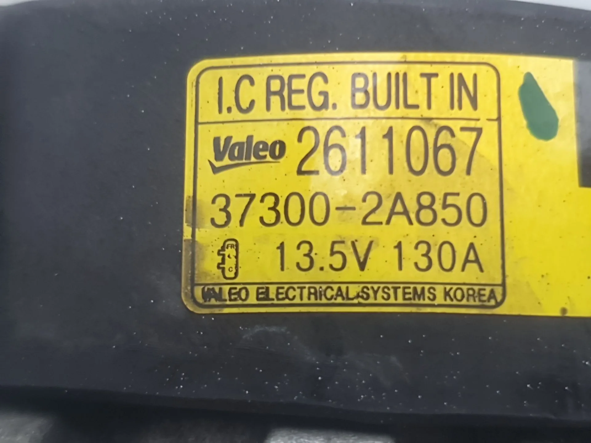 Alternador para Hyundai Ix20 (Jc)