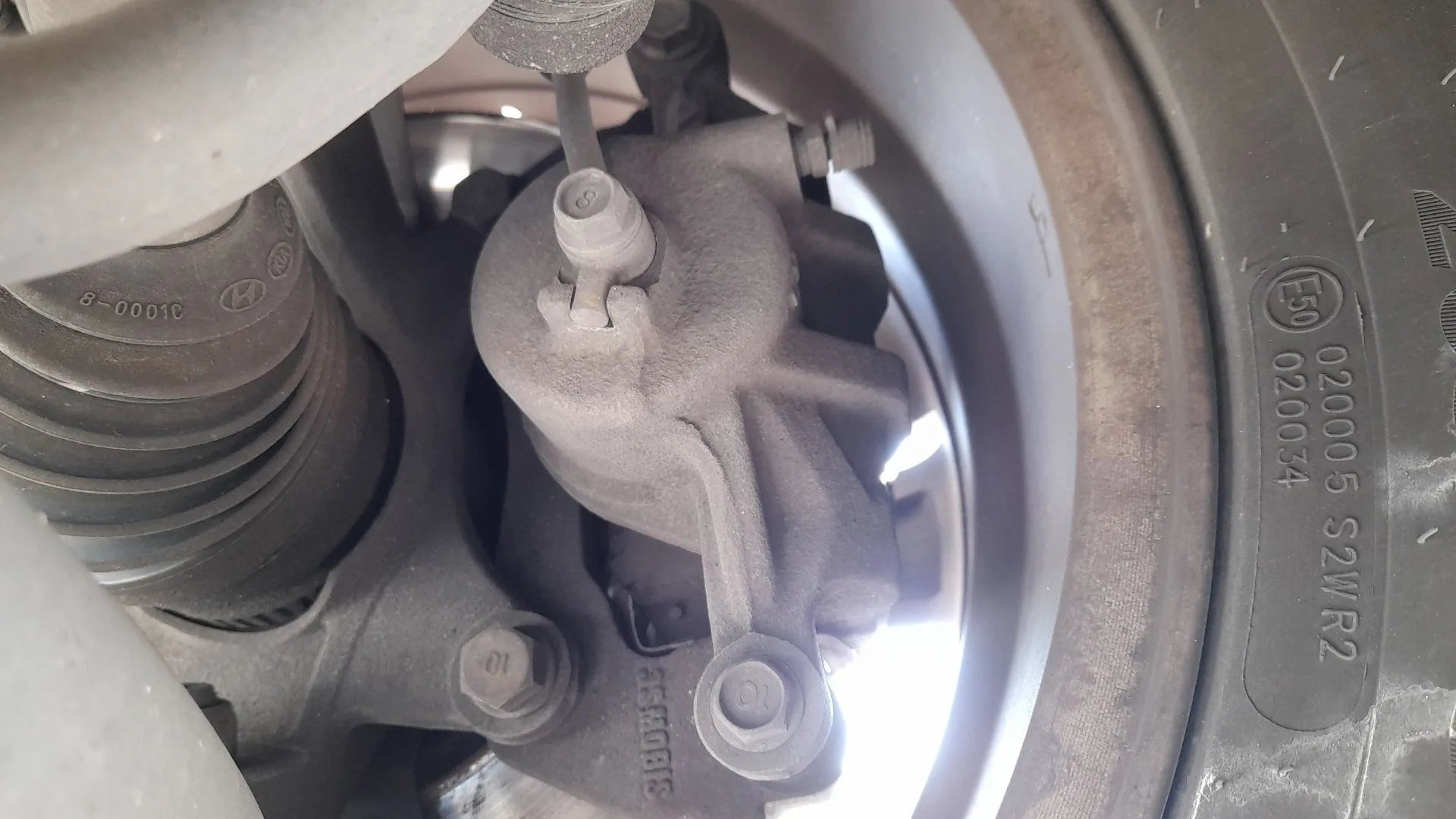 Pinza Freno Delantera Izquierda para Hyundai Ix20 (Jc)