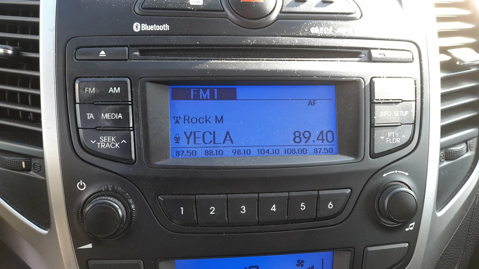 Sistema Audio / Radio Cd para Hyundai Ix20 (Jc)