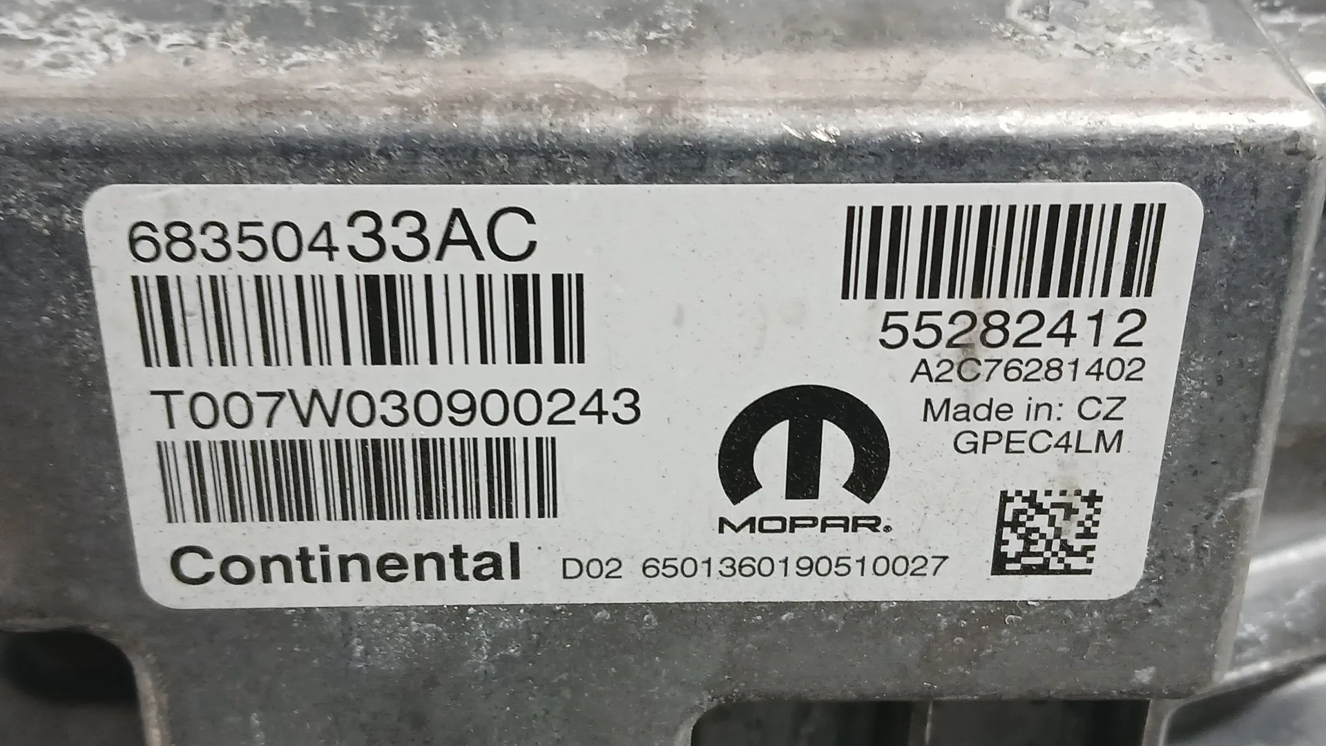 Centralita Motor Uce para Fiat 500X (334_)