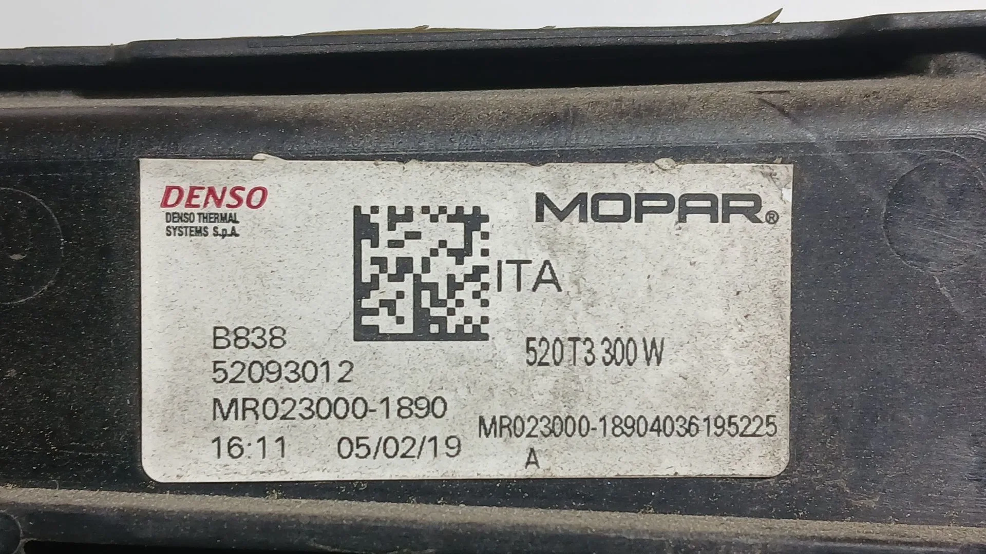Electroventilador para Fiat 500X (334_)