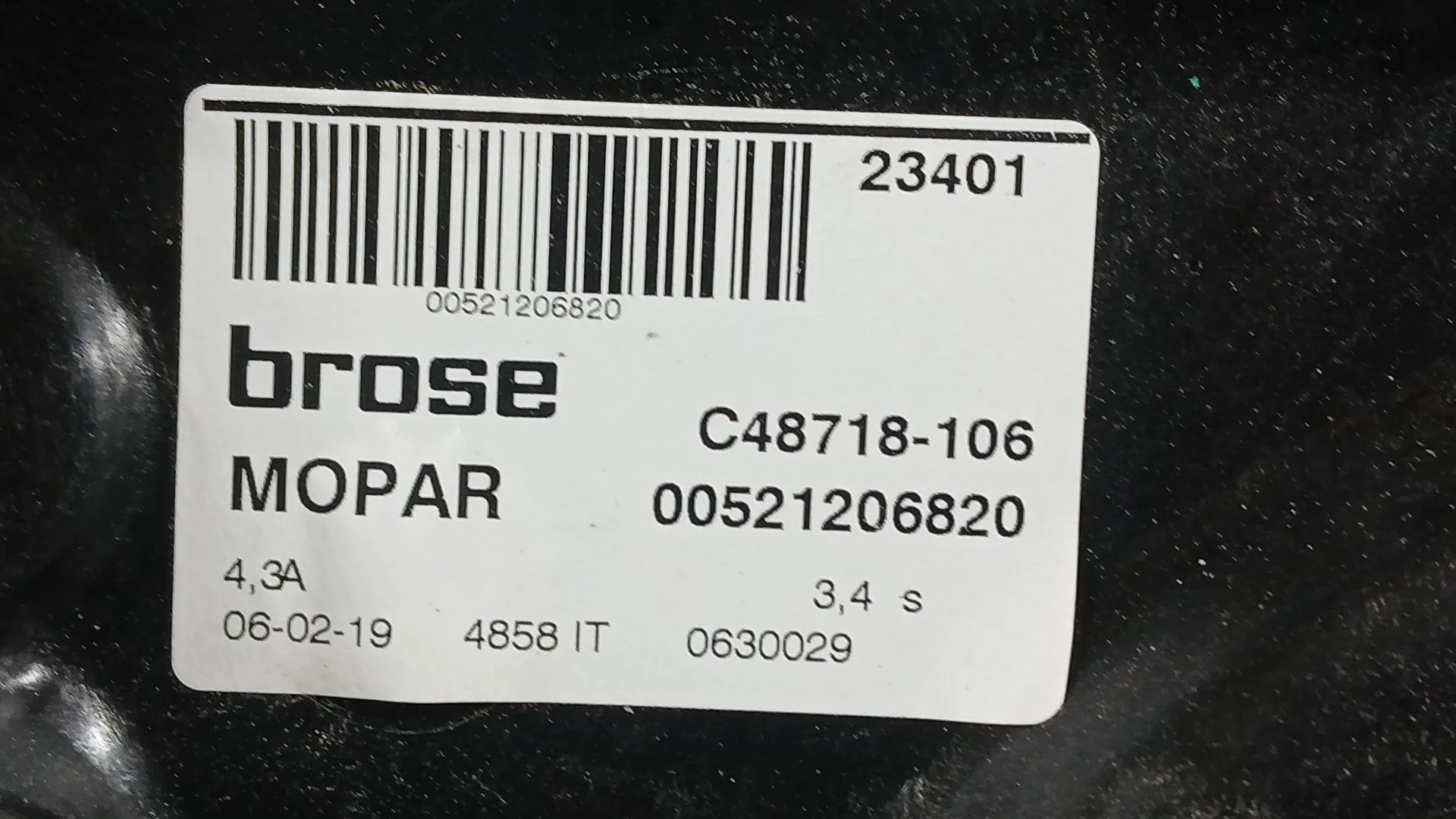 Elevalunas Delantero Izquierdo para Fiat 500X (334_)