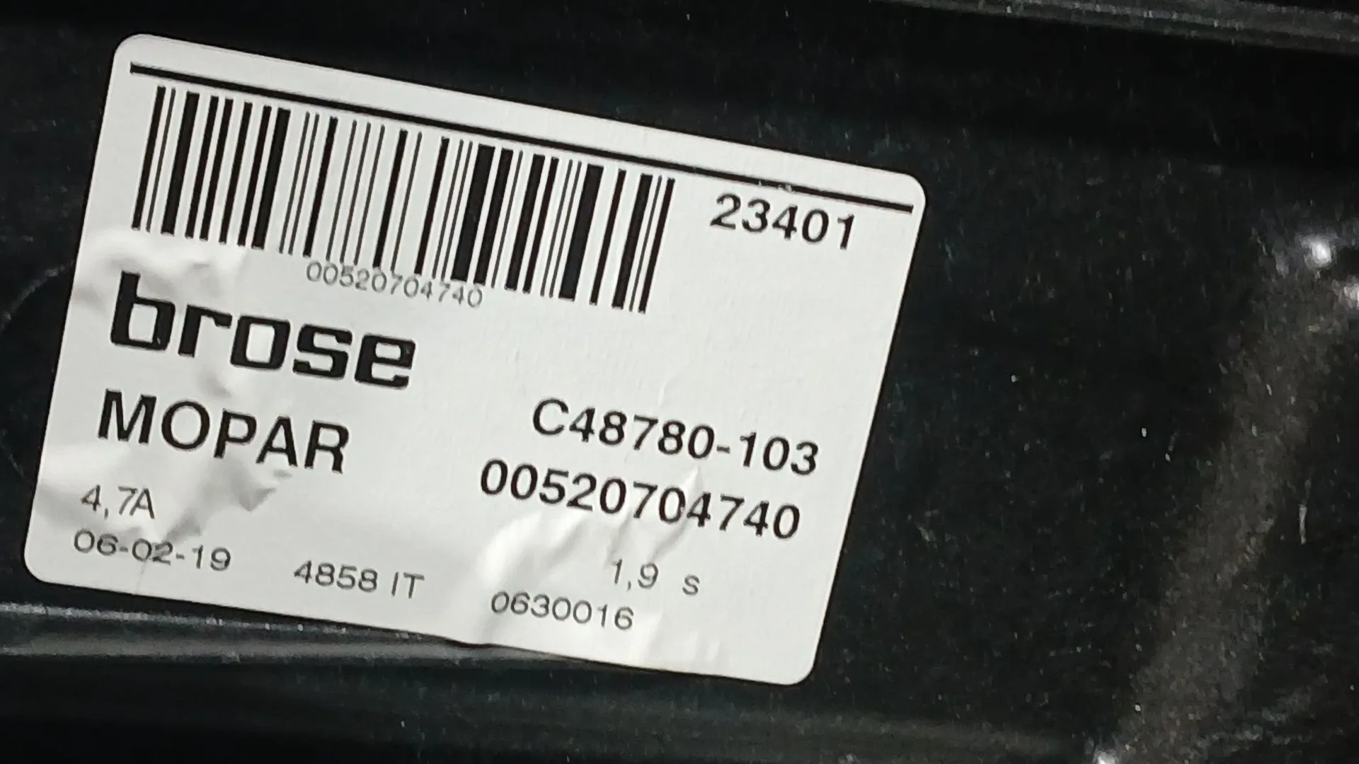 Elevalunas Trasero Izquierdo para Fiat 500X (334_)