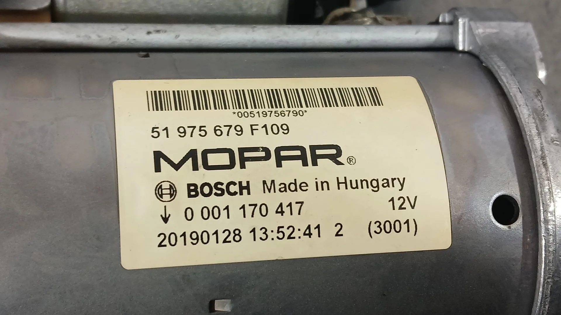 Motor Arranque para Fiat 500X (334_)