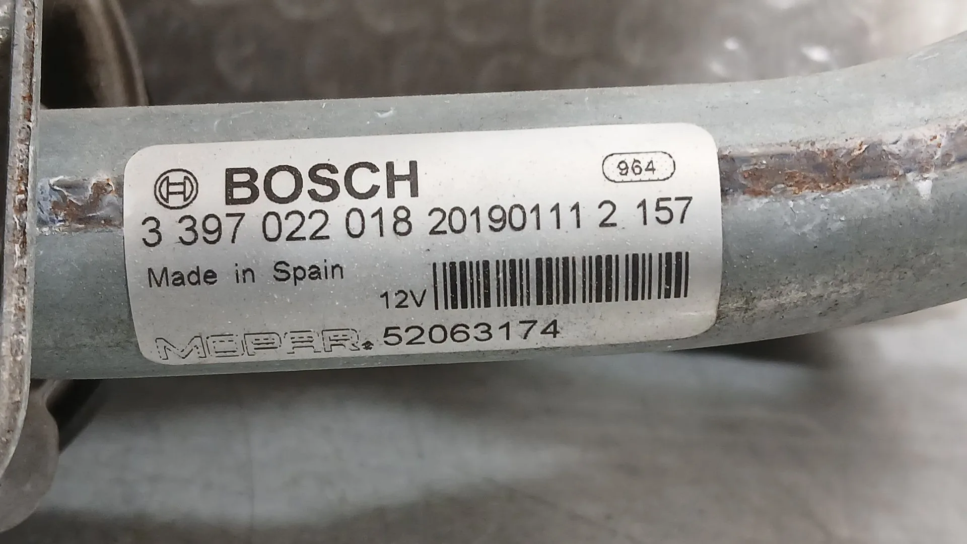 Motor Limpia Delantero para Fiat 500X (334_)