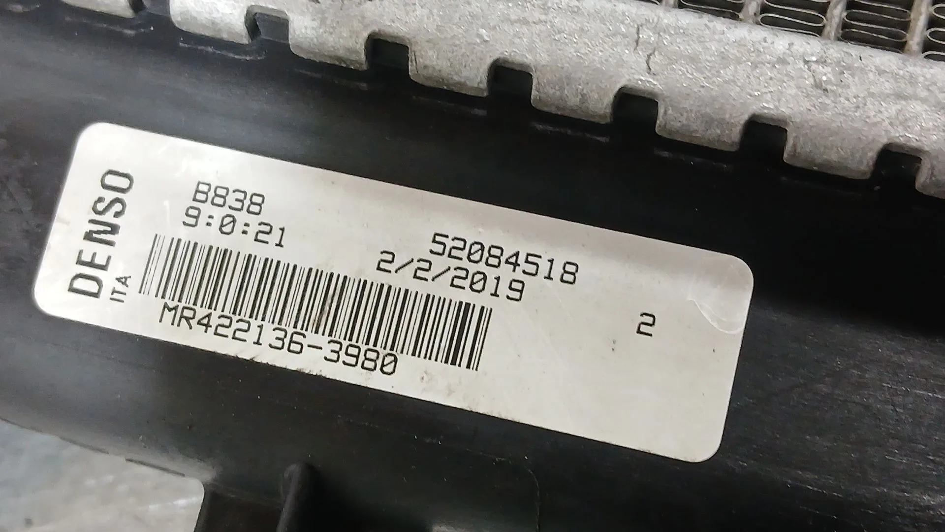 Radiador Agua para Fiat 500X (334_)