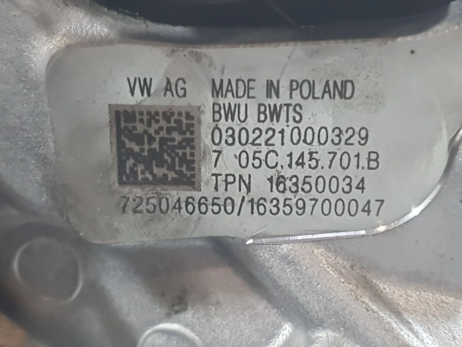Turbocompresor para Fiat 500 E