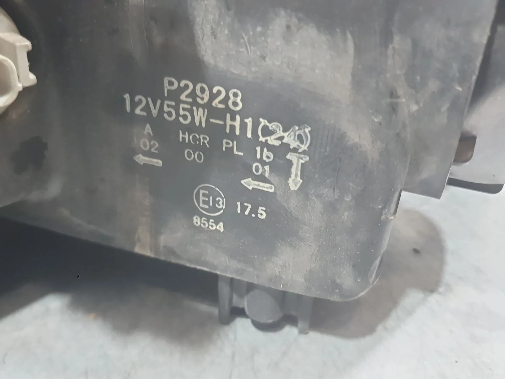 Faro Derecho para Honda Accord Vii (Cl, Cn)