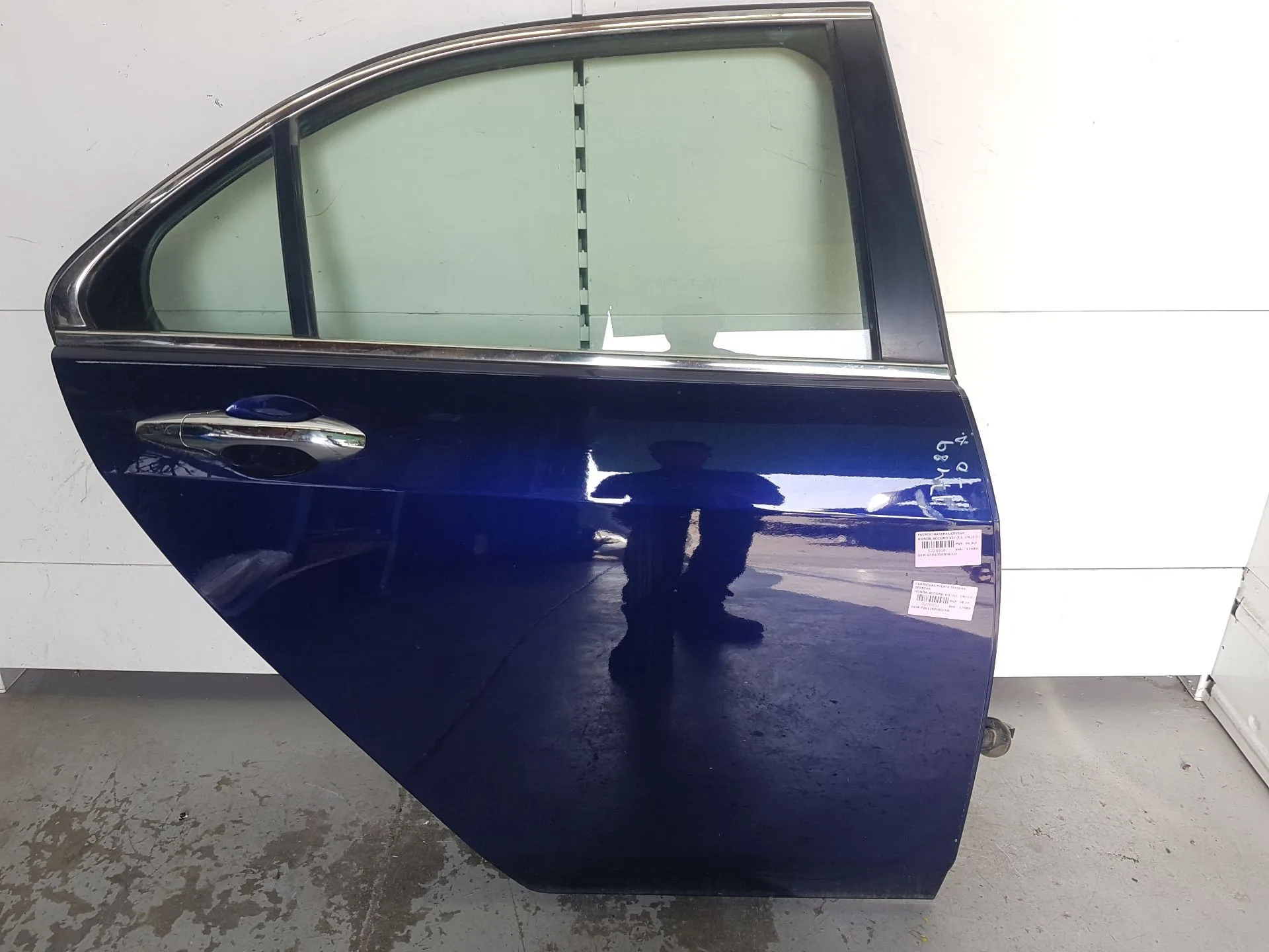 Puerta Trasera Derecha para Honda Accord Vii (Cl, Cn)