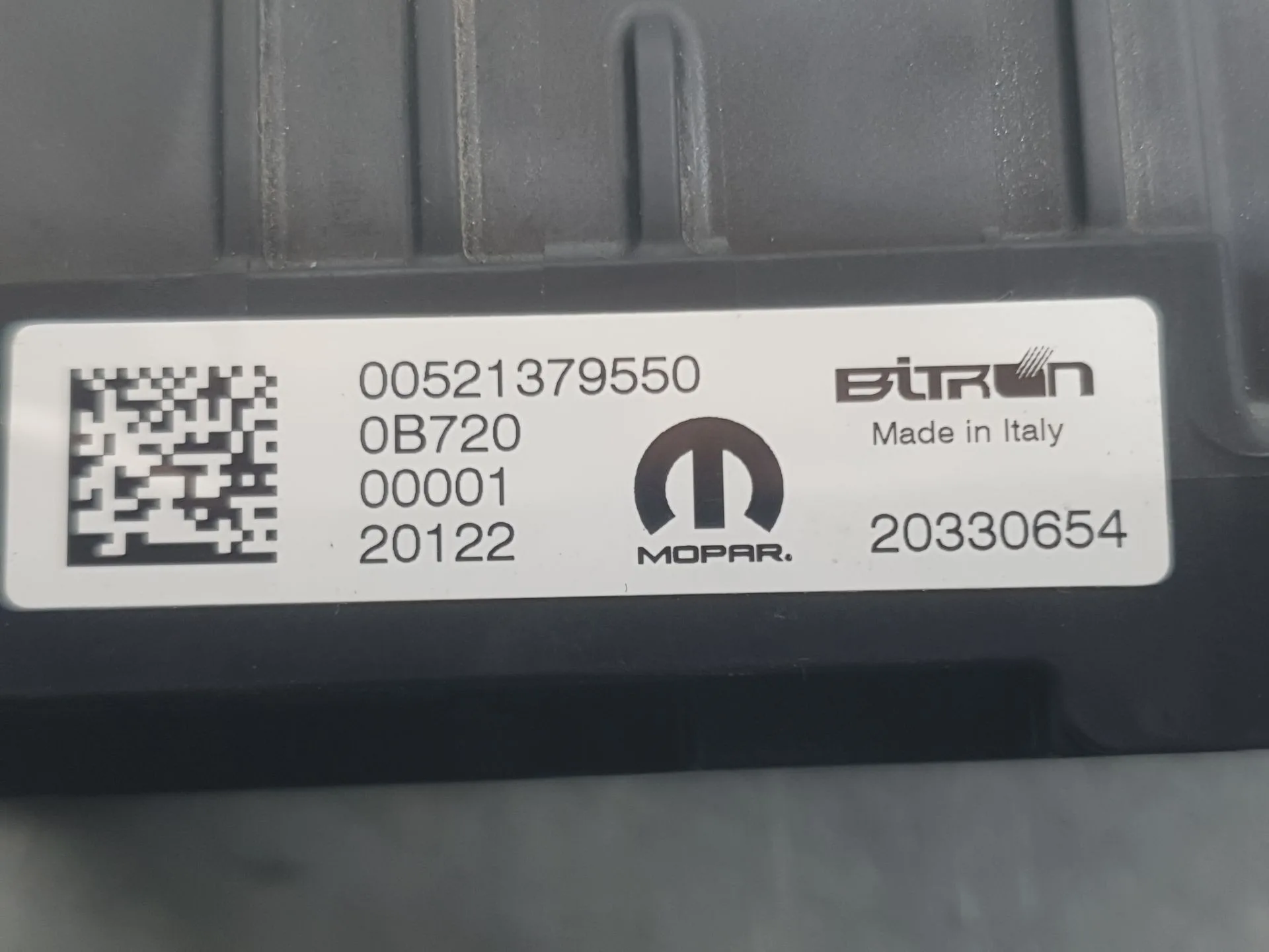 Potenciometro Pedal para Fiat 500 E