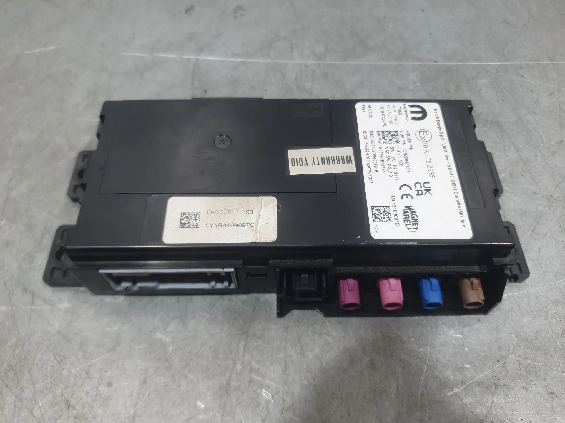 Modulo Electronico para Fiat 500 E