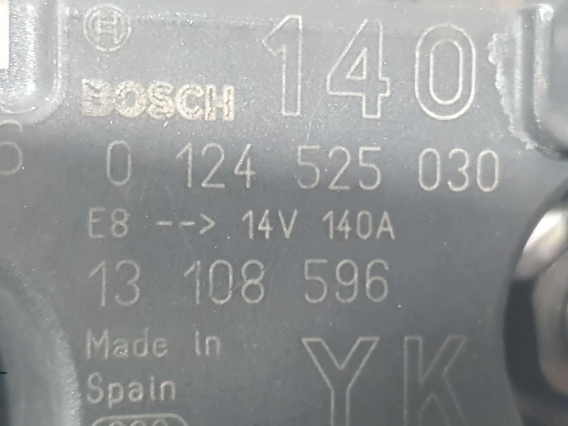 Alternador para Opel Vectra C (Z02)