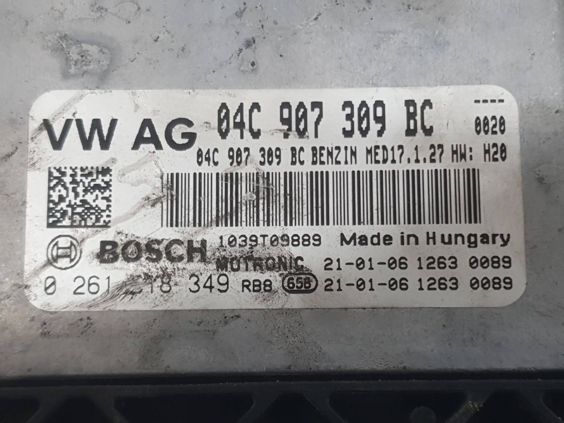 Centralita Motor Uce para Seat Arona (Kj7, Kjp)