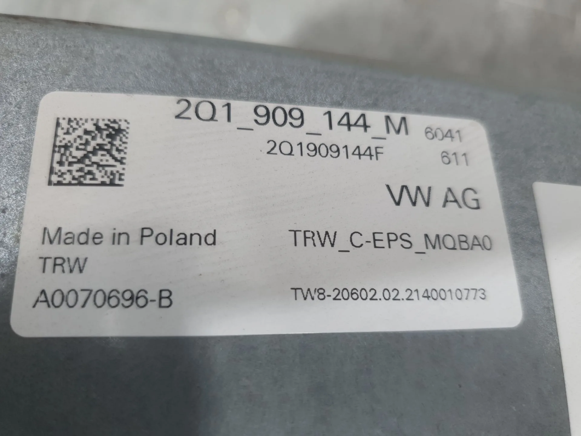 Columna Direccion para Seat Arona (Kj7, Kjp)