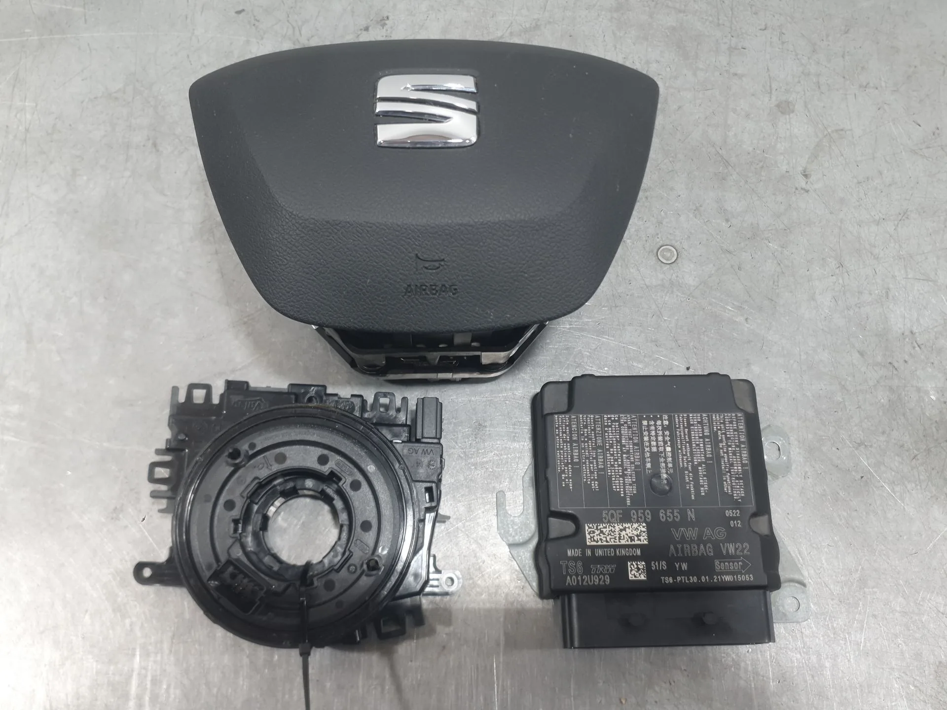 Kit Airbag para Seat Arona (Kj7, Kjp)