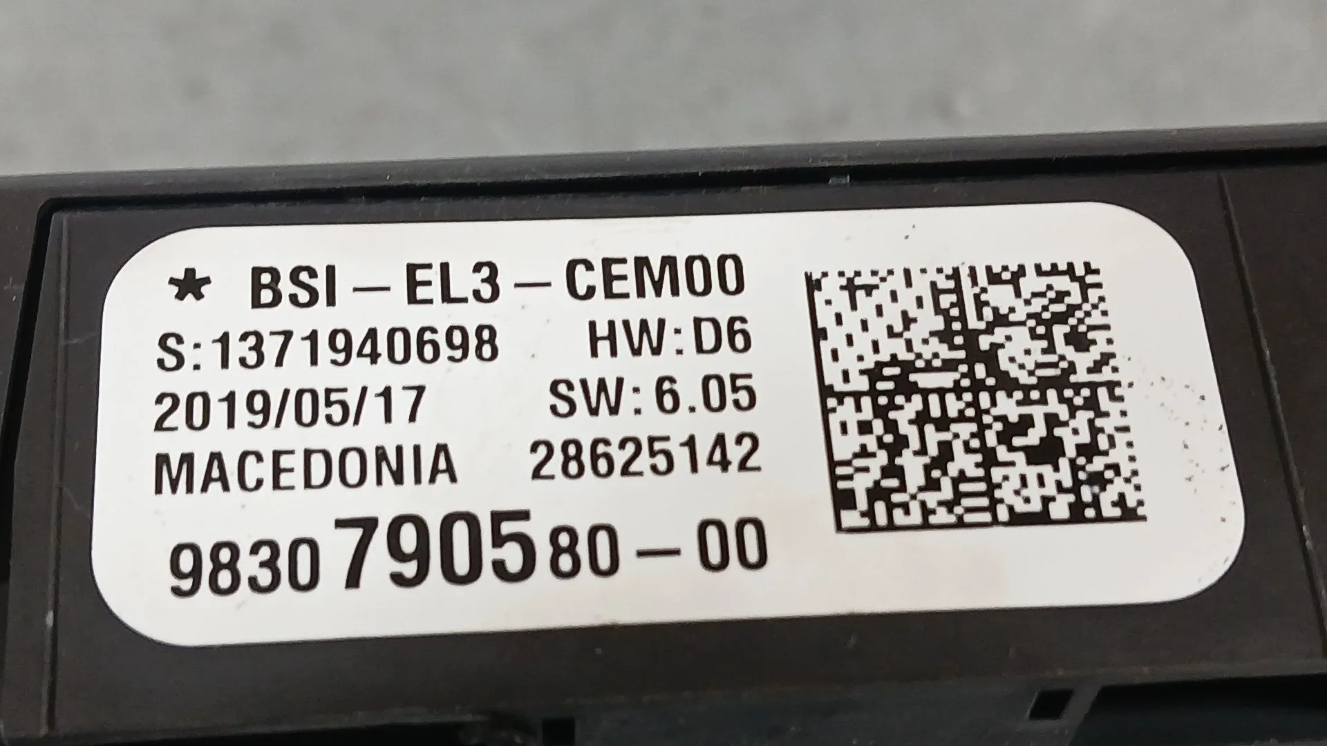 Caja Reles / Fusibles para Citroën C3 Iii (Sx)