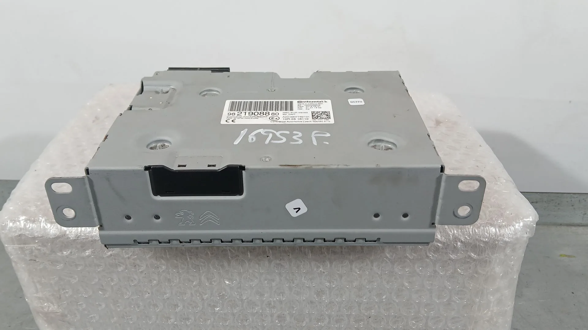 Sistema Audio / Radio para Citroën C3 Iii (Sx)