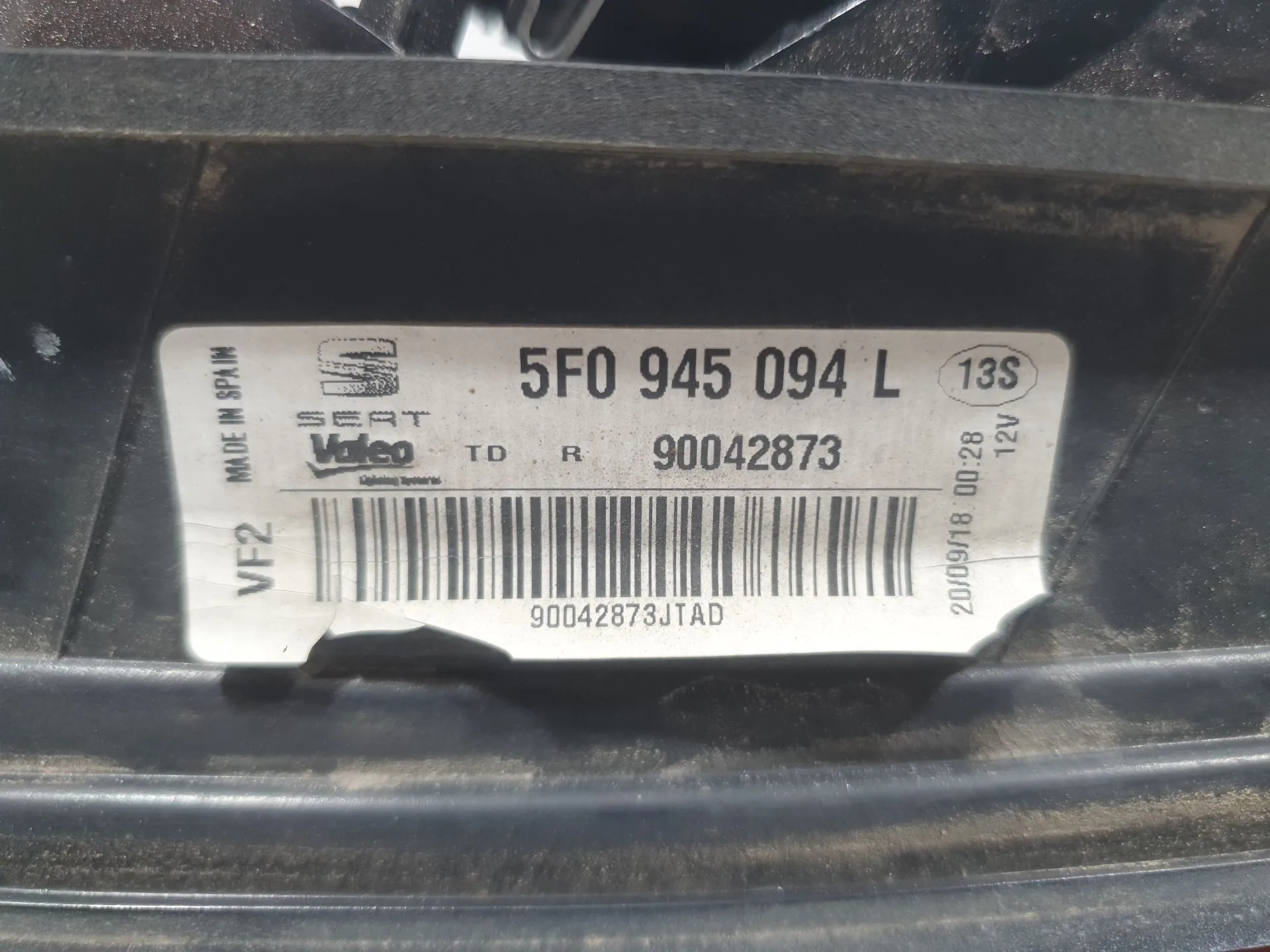 Piloto Trasero Derecho Interior para Seat Leon St (5F8)