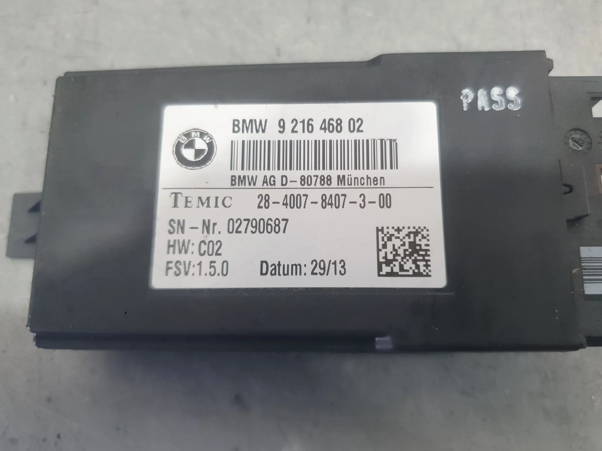 Modulo Electronico para Bmw 3 (F30, F80)