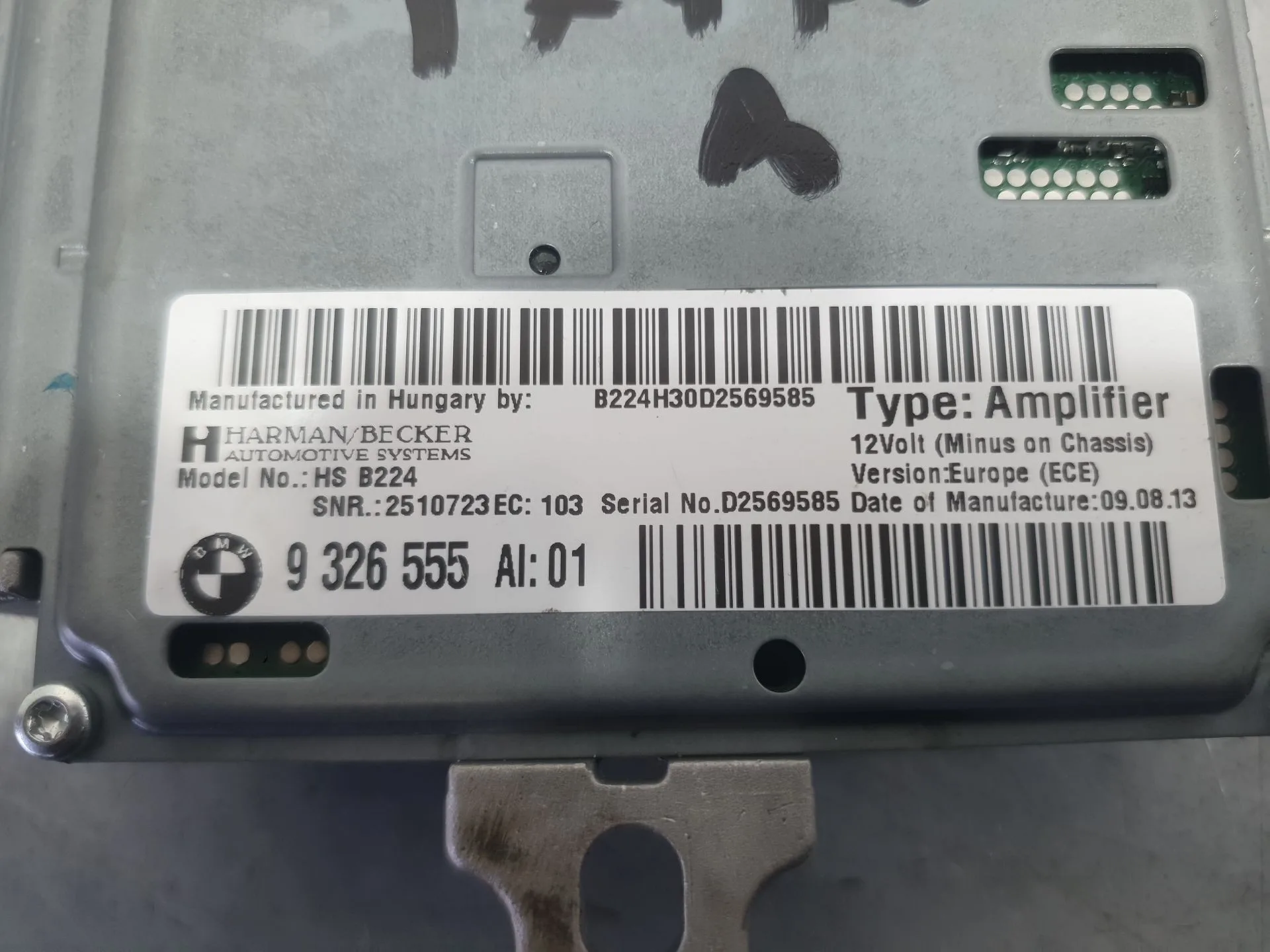 Amplificador Radio para Bmw 3 (F30, F80)