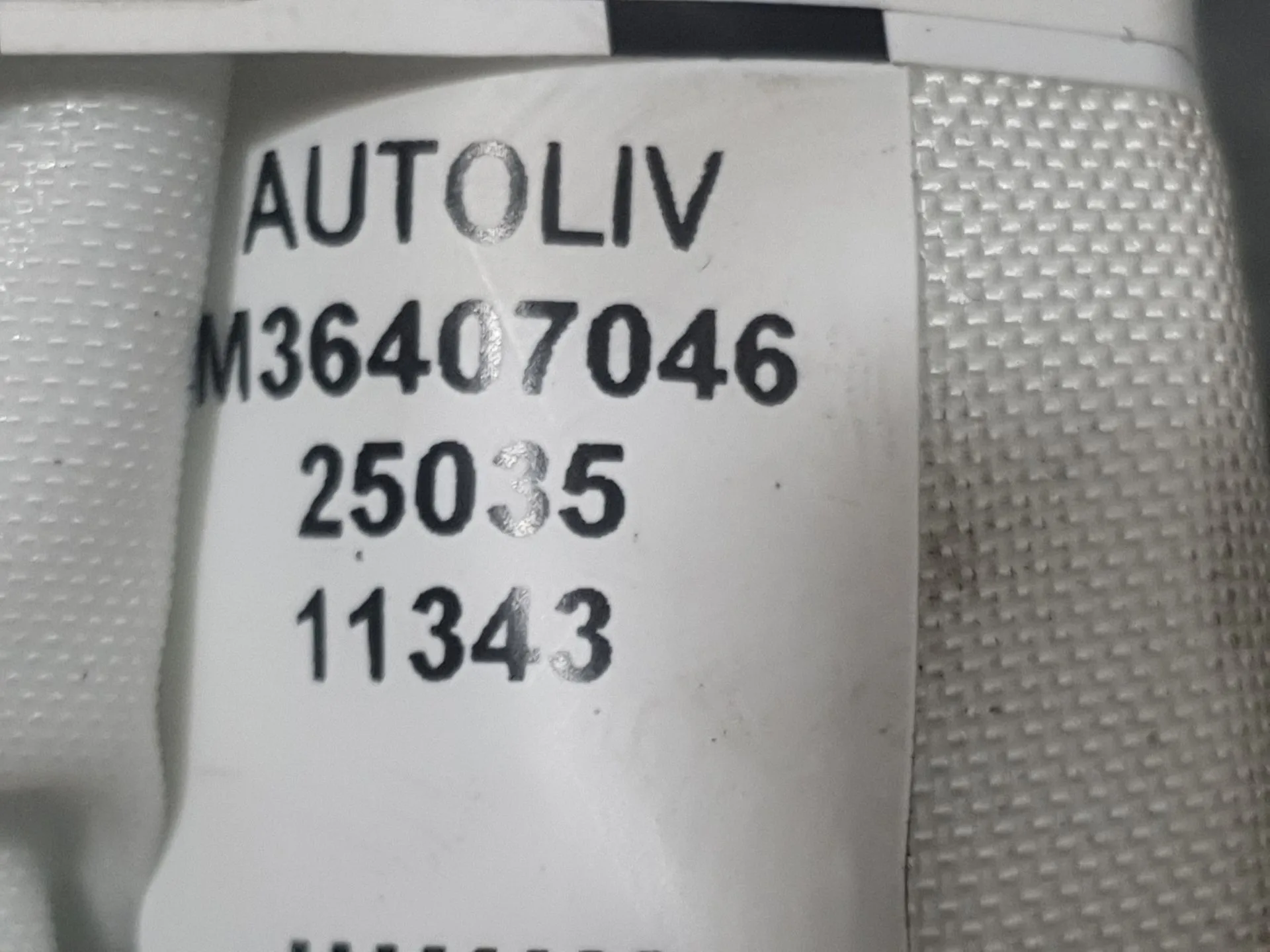 Airbag Cortina Delantero Derecho para Mitsubishi Colt