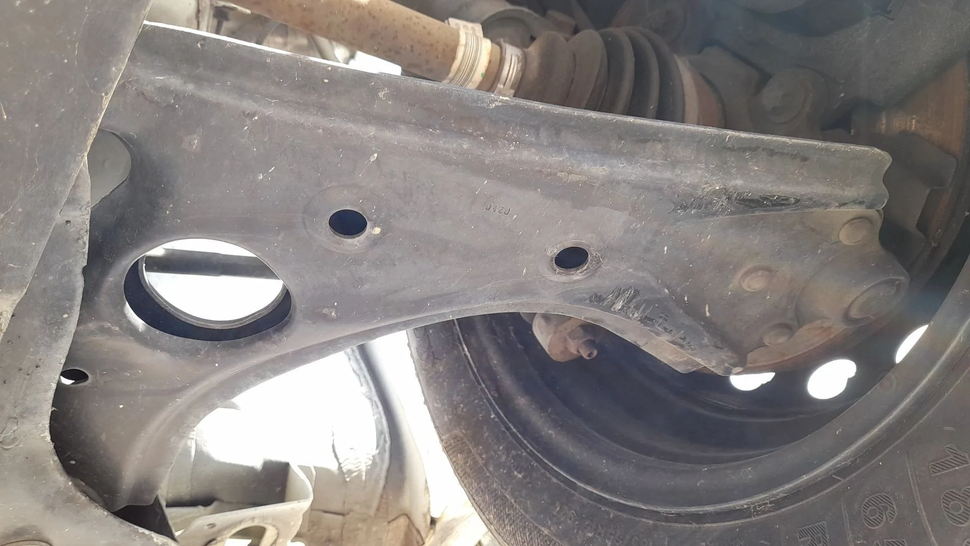 Brazo Suspension Inferior Delantero Izquierdo para Fiat Doblo Cargo (263_)