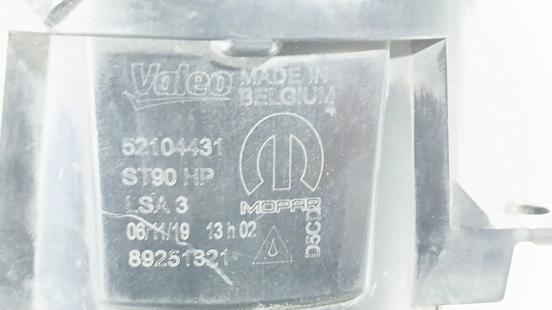 Faro Antiniebla Izquierdo para Fiat Doblo Cargo (263_)