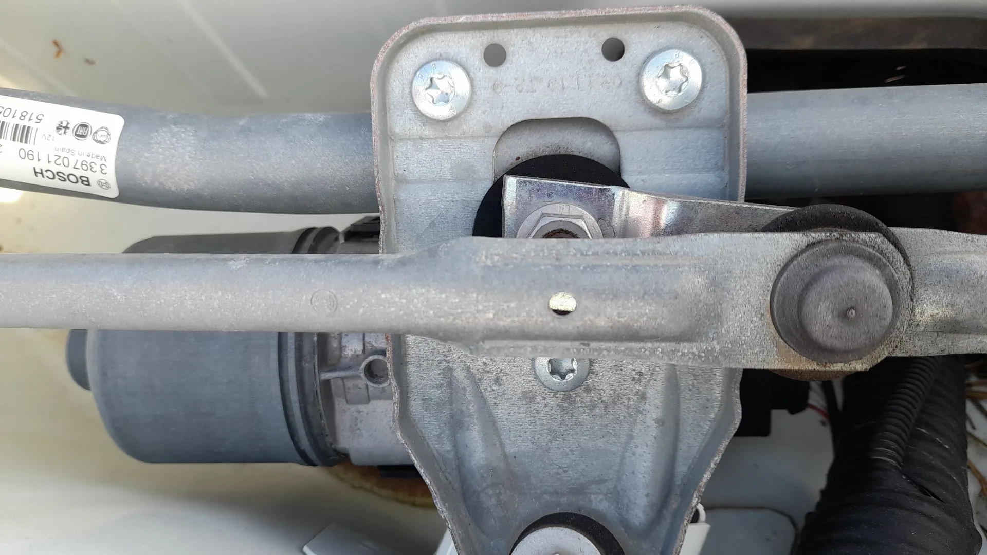 Motor Limpia Delantero para Fiat Doblo Cargo (263_)