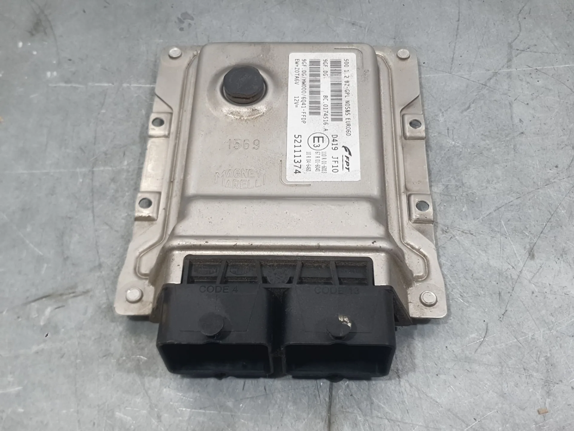 Centralita Motor Uce para Fiat 500 (312_)