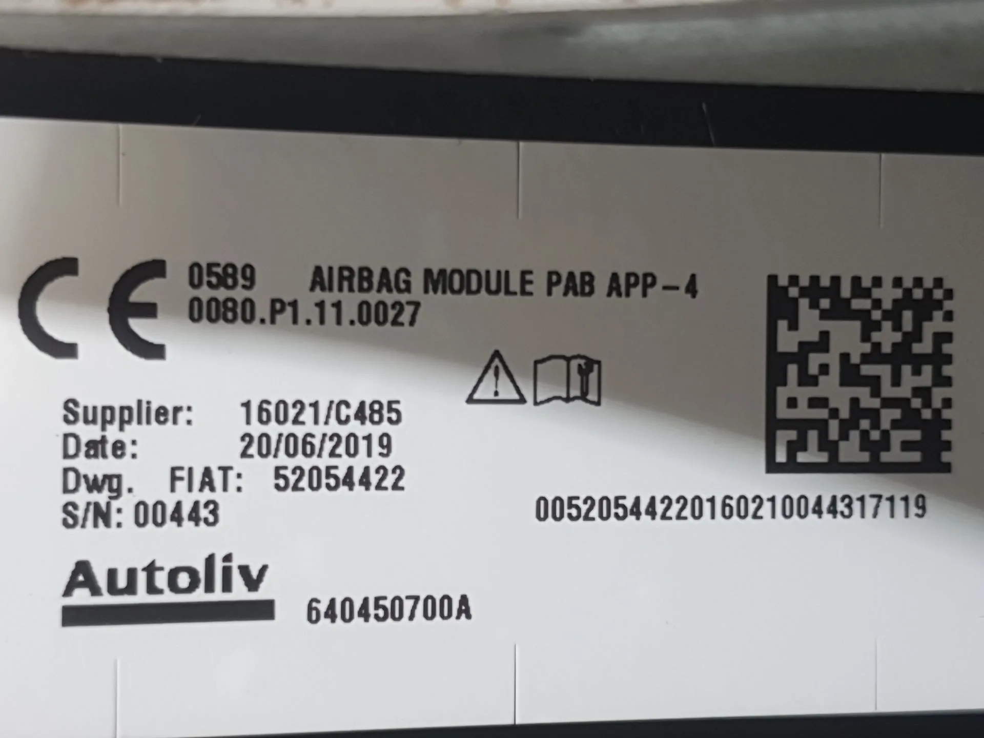 Kit Airbag para Fiat 500 (312_)