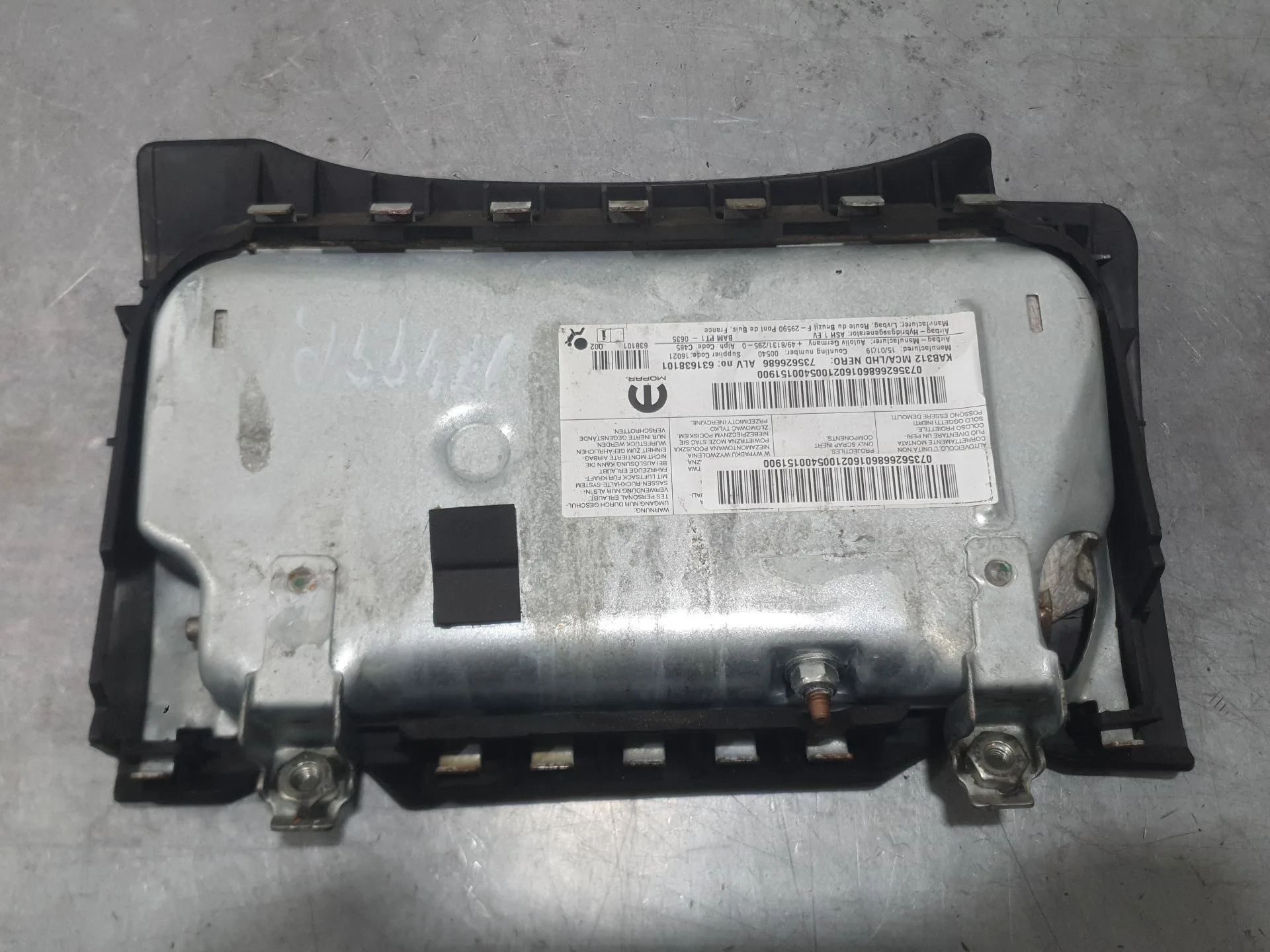 Kit Airbag para Fiat 500 (312_)